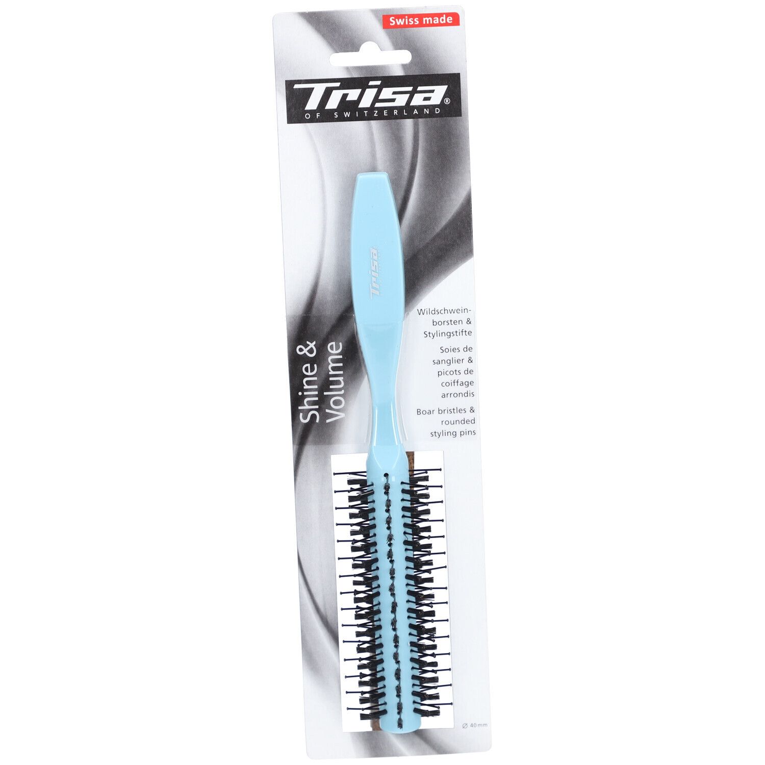 Trisa Basic Rundbürste Styling medium gemischt 1 St Pinselung