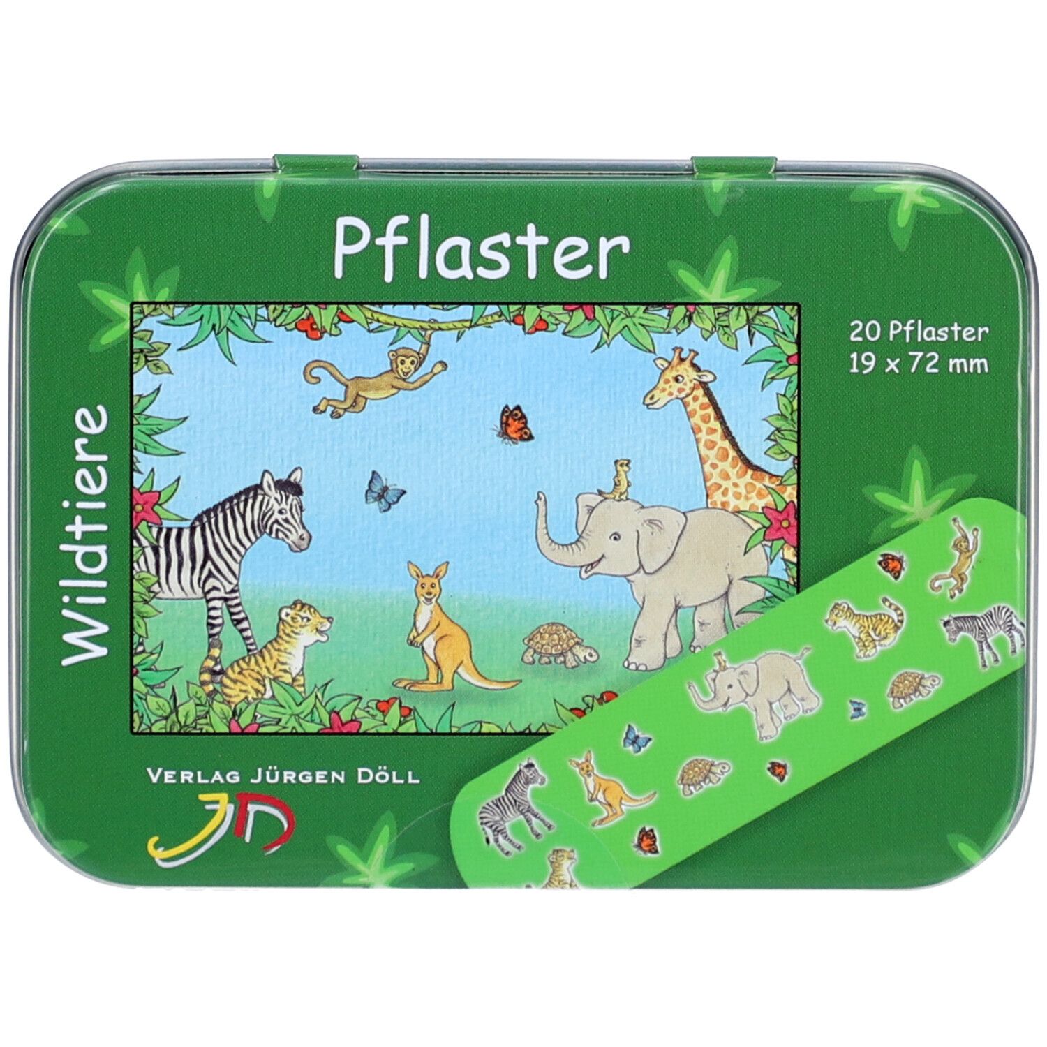 Döll® Pansements 19 x 72 mm - Animaux sauvages