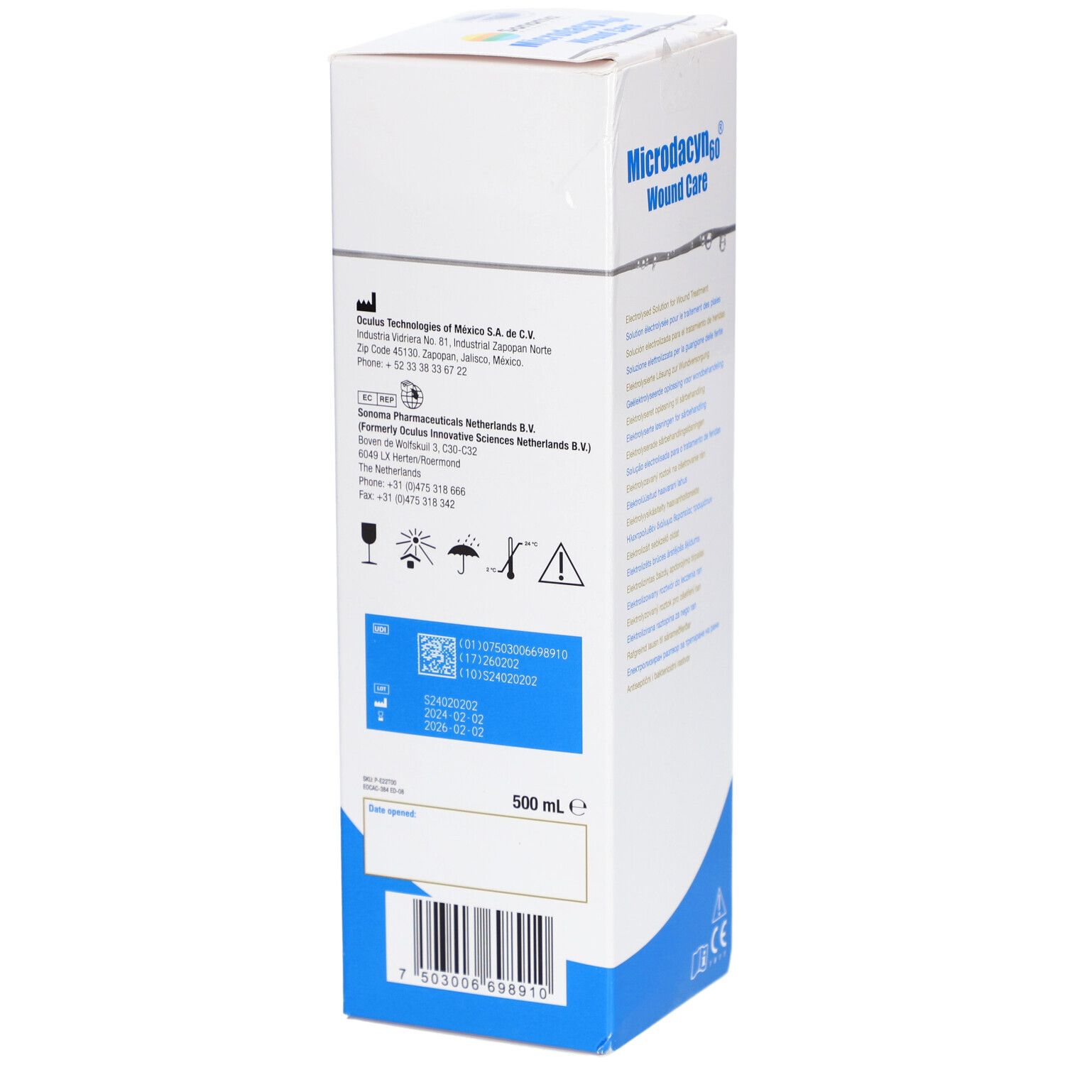 Microdacyn Solucion 500ml *