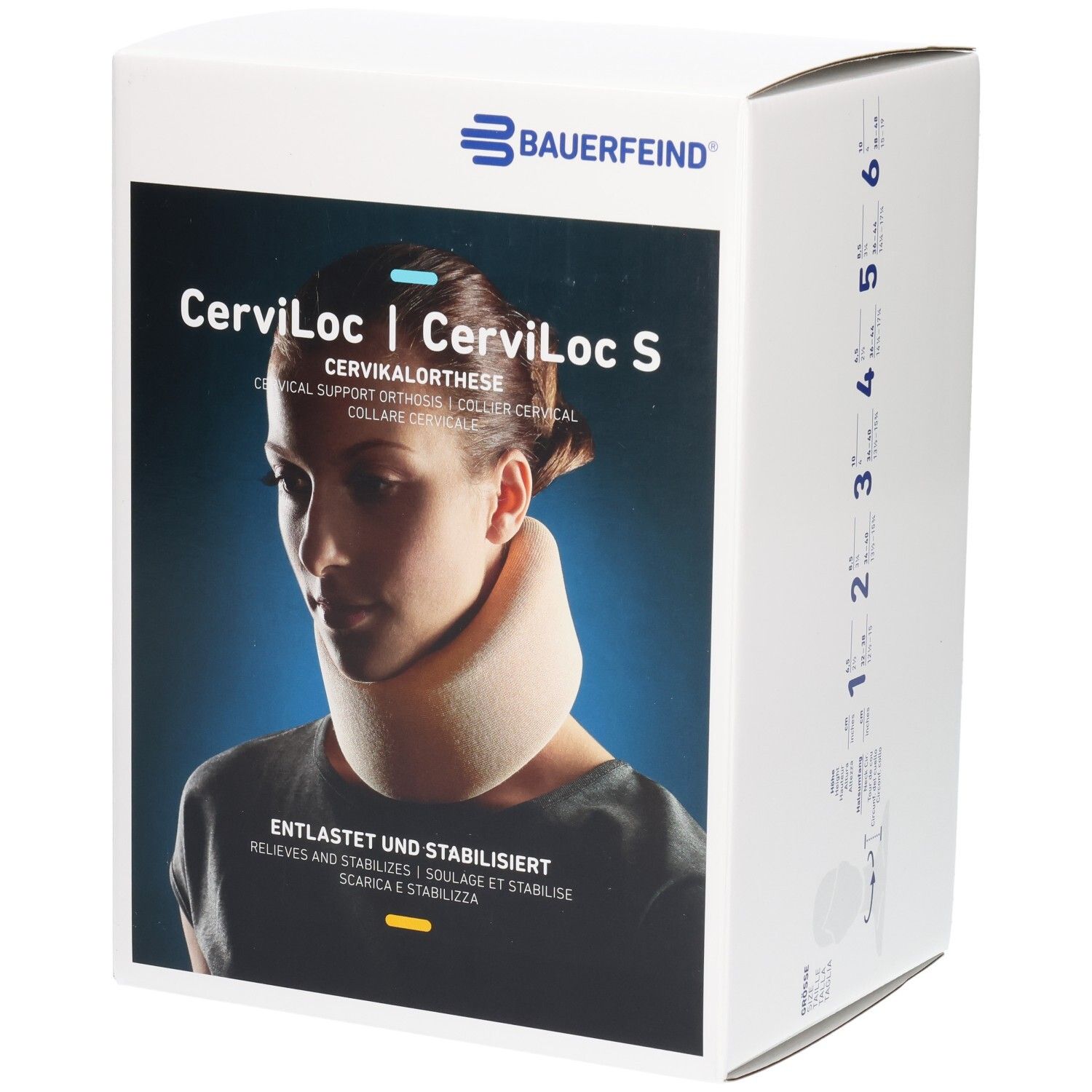 Bauerfeind CerviLoc Stabilorth Gr1 beige