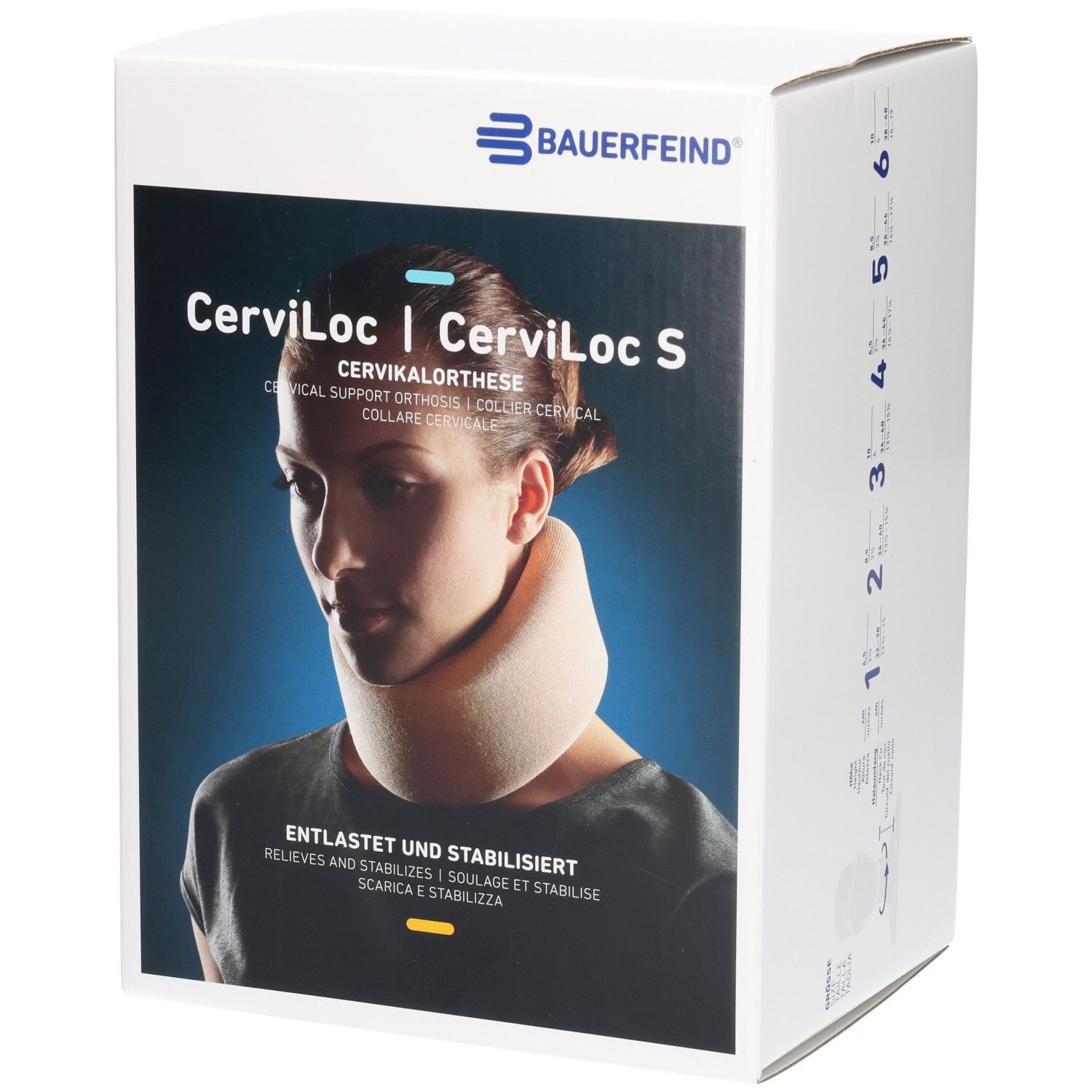 Bauerfeind CerviLoc Stabilorth Gr4 beige