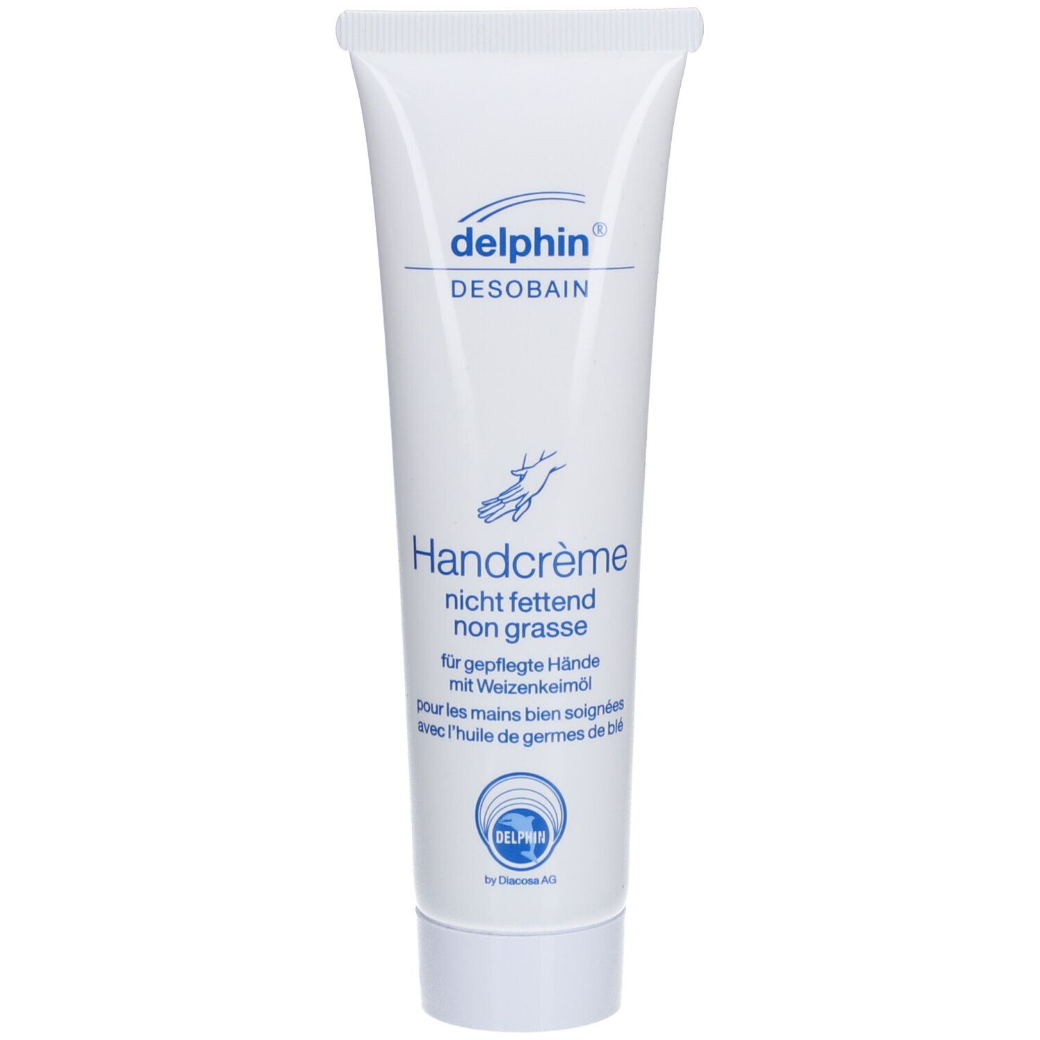 Delphin Desobain Handcreme nicht fettend Tb 100 ml Creme