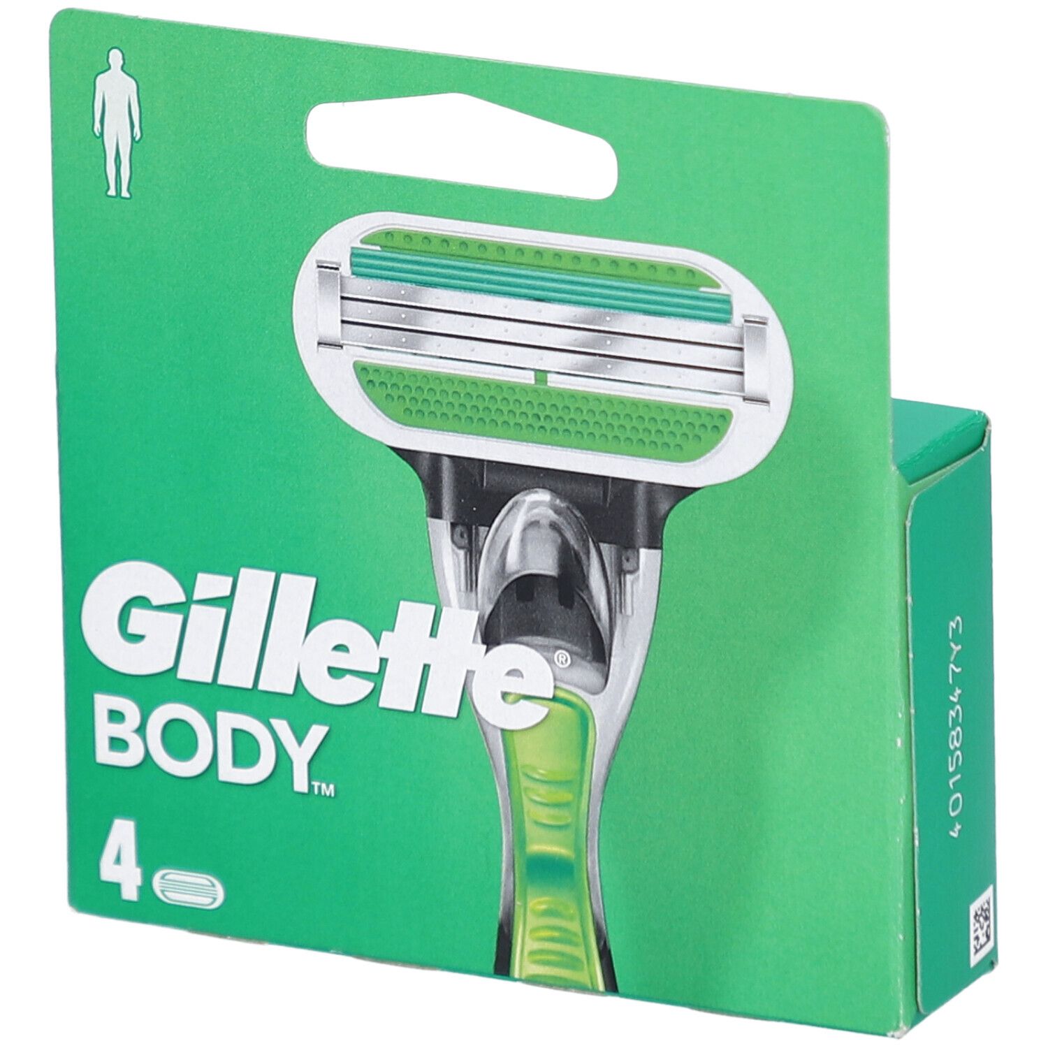 Gillette Body Systermklingen 4 Stk St Sonstige
