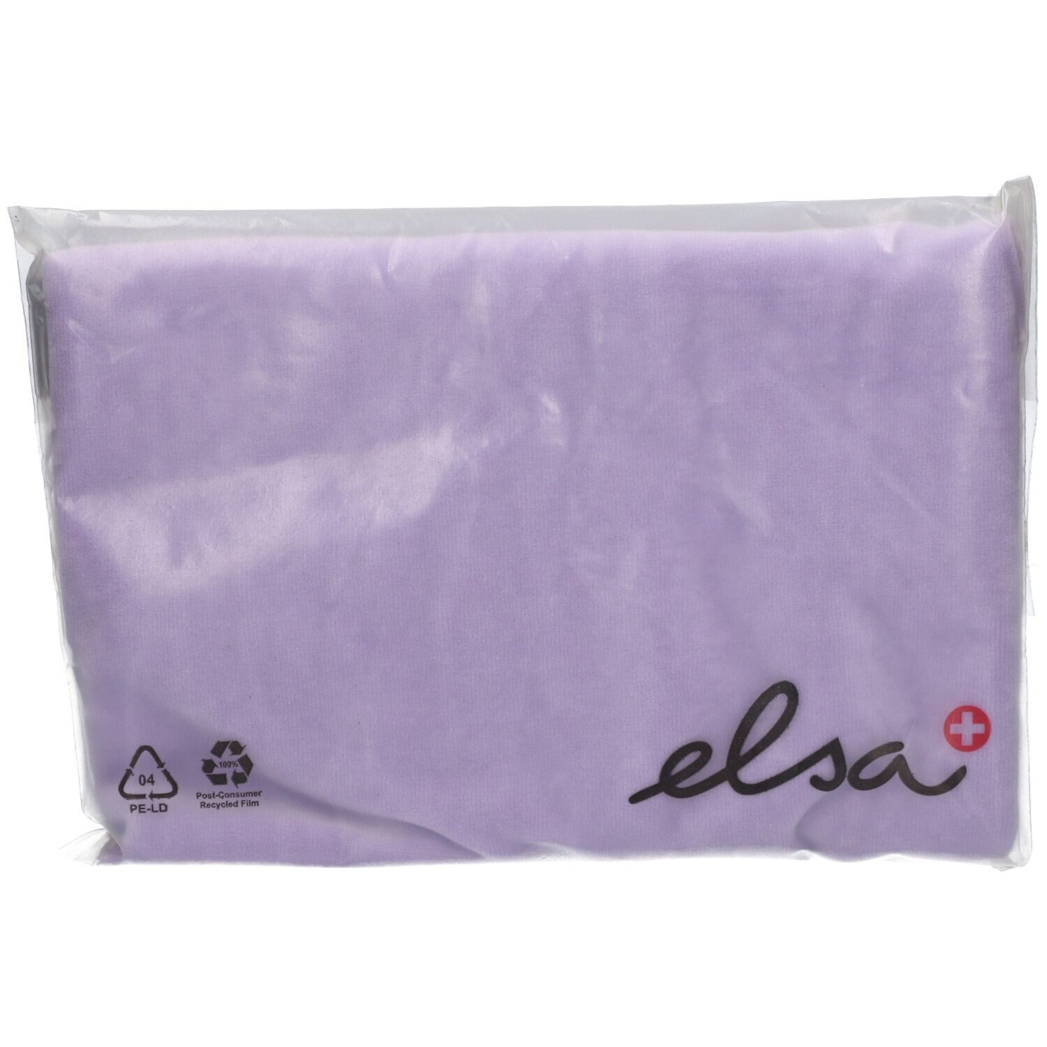 Elsa Taie d'oreiller anatomique 50 x 11 cm velours Lila