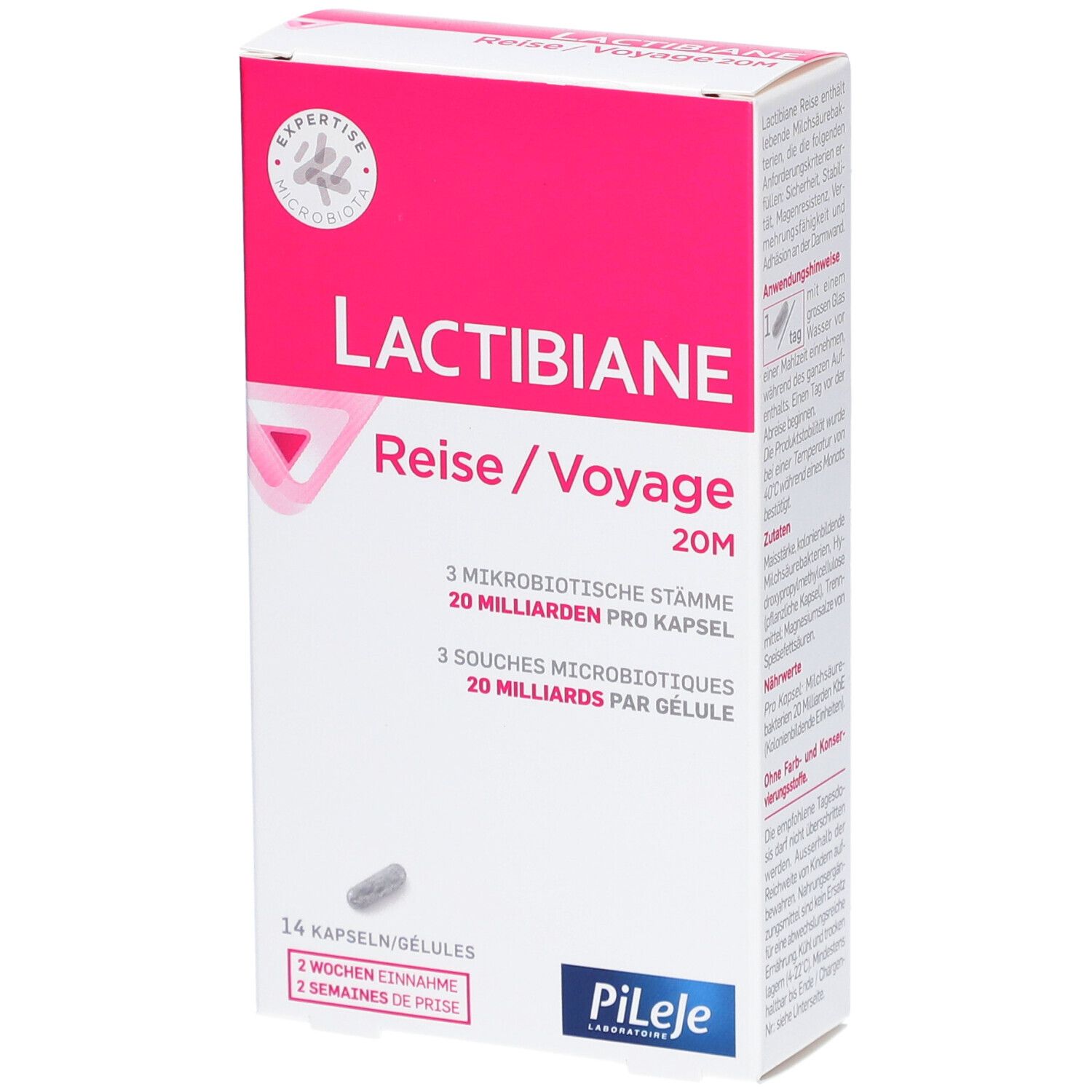 Lactibiane Reise 20M Kaps 14 Stk St Kapseln