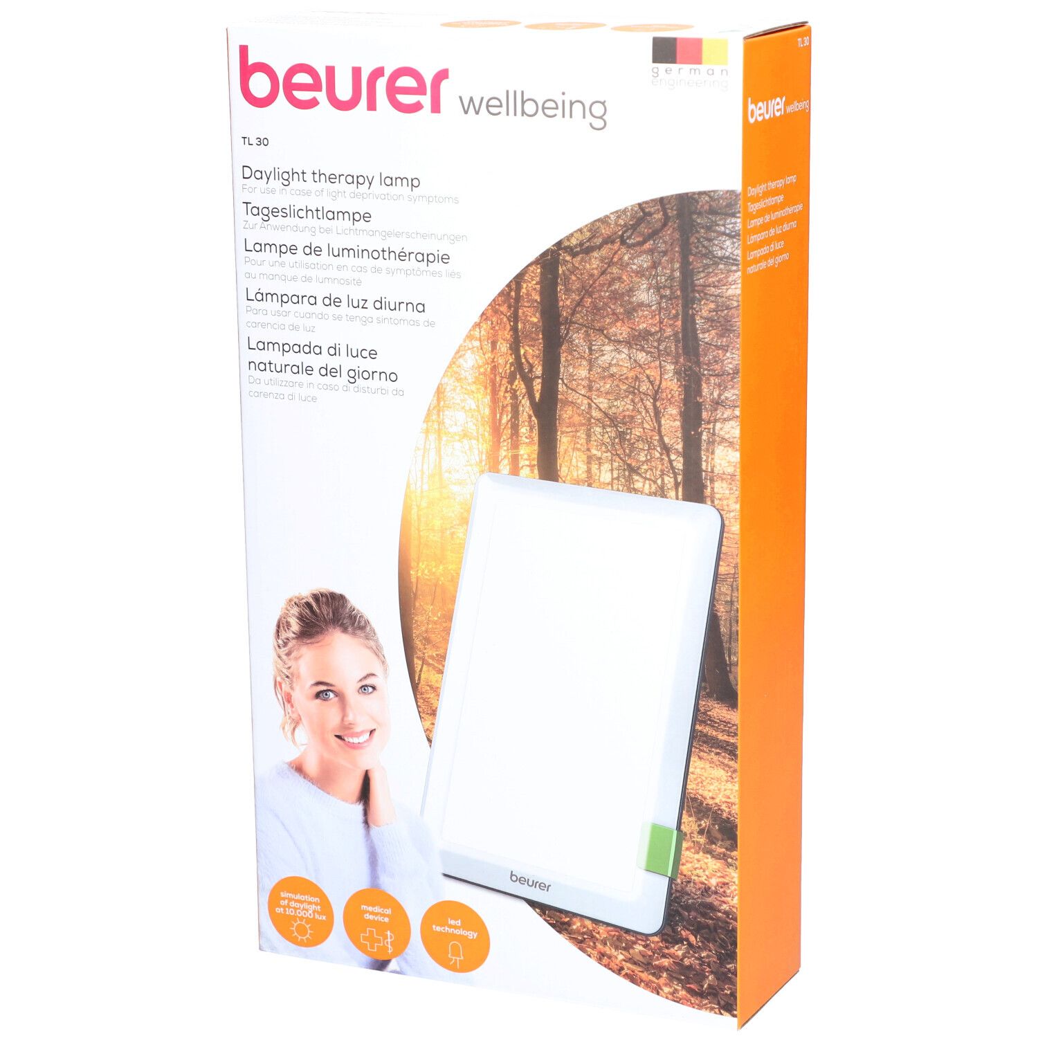 Beurer TAGESLICHTLAMPE     10.000 LUX (TL 30)