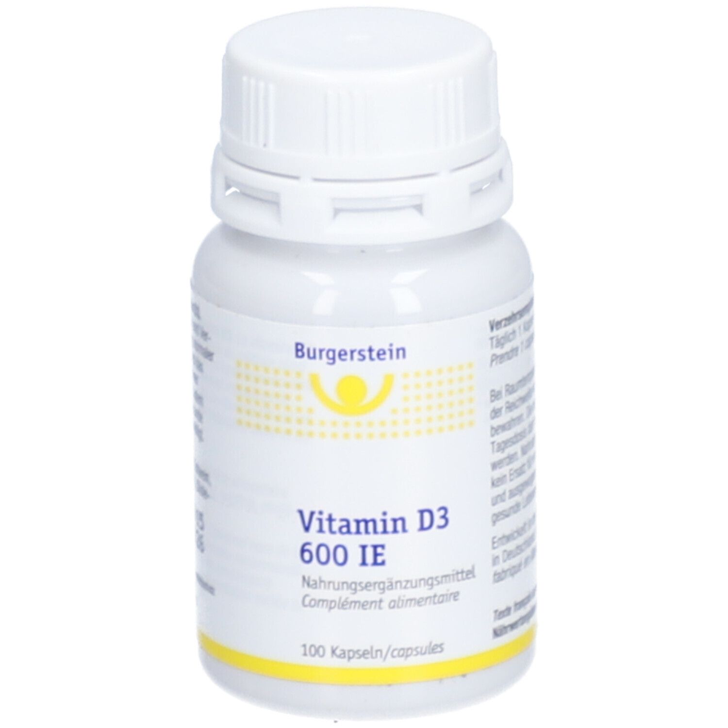Burgerstein Vitamine D3 600 U.i.