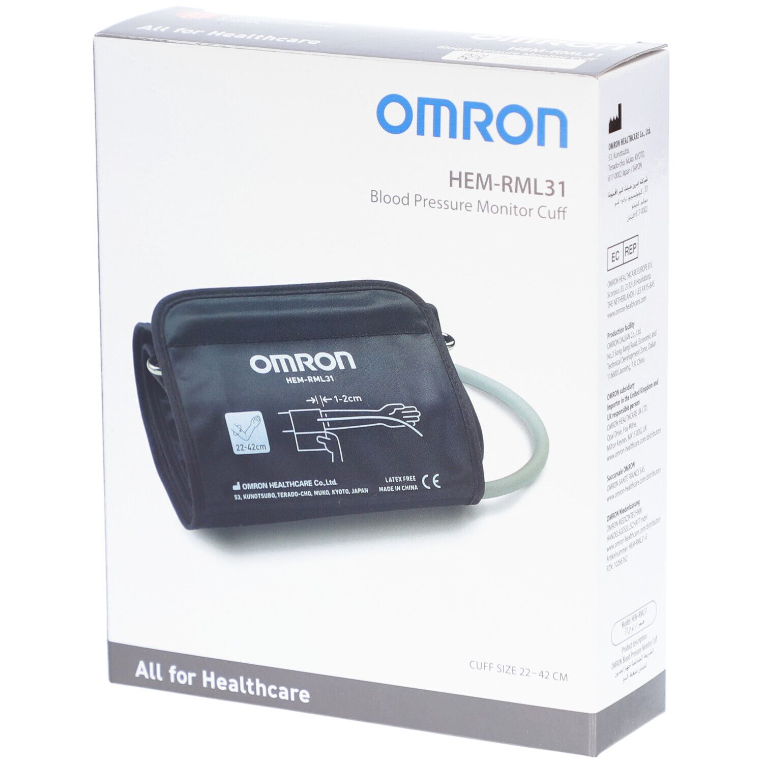 Omron Brassard universel Pression sanguine Hem-Rml31 22-42 cm