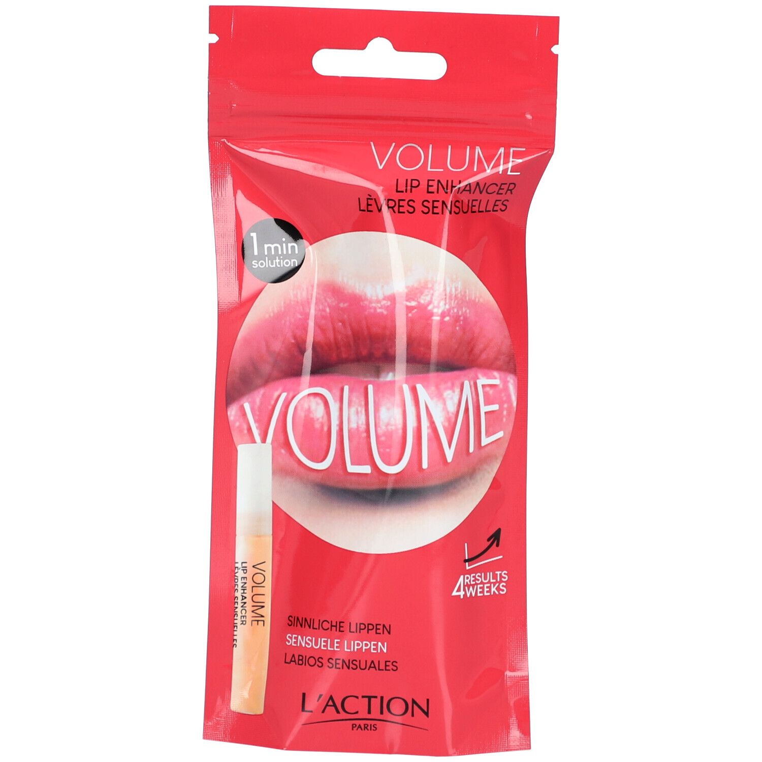 L'action Volume - Lèvres sensuelles