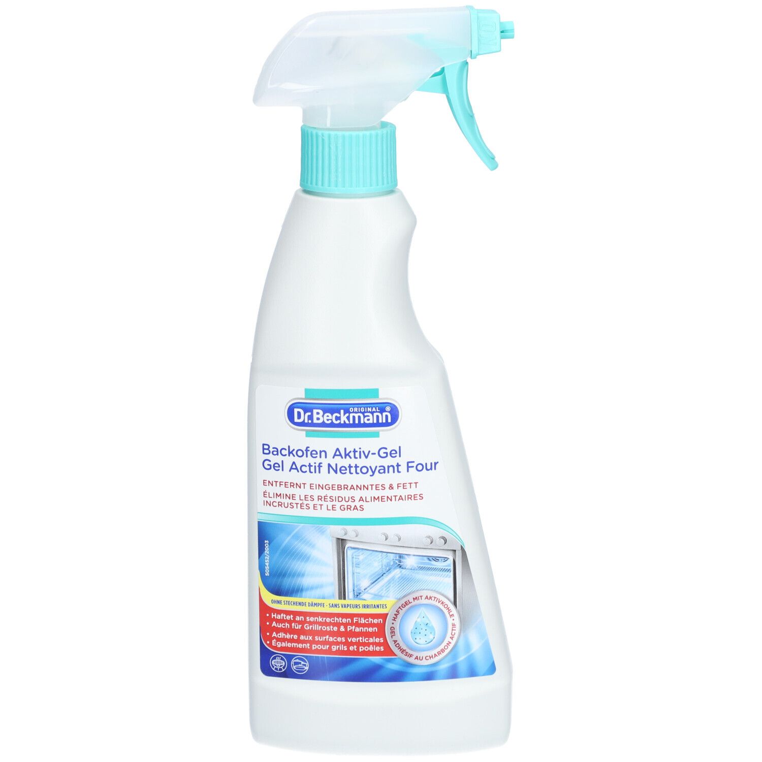 DR Beckmann Gel Actif Nettoyant Four