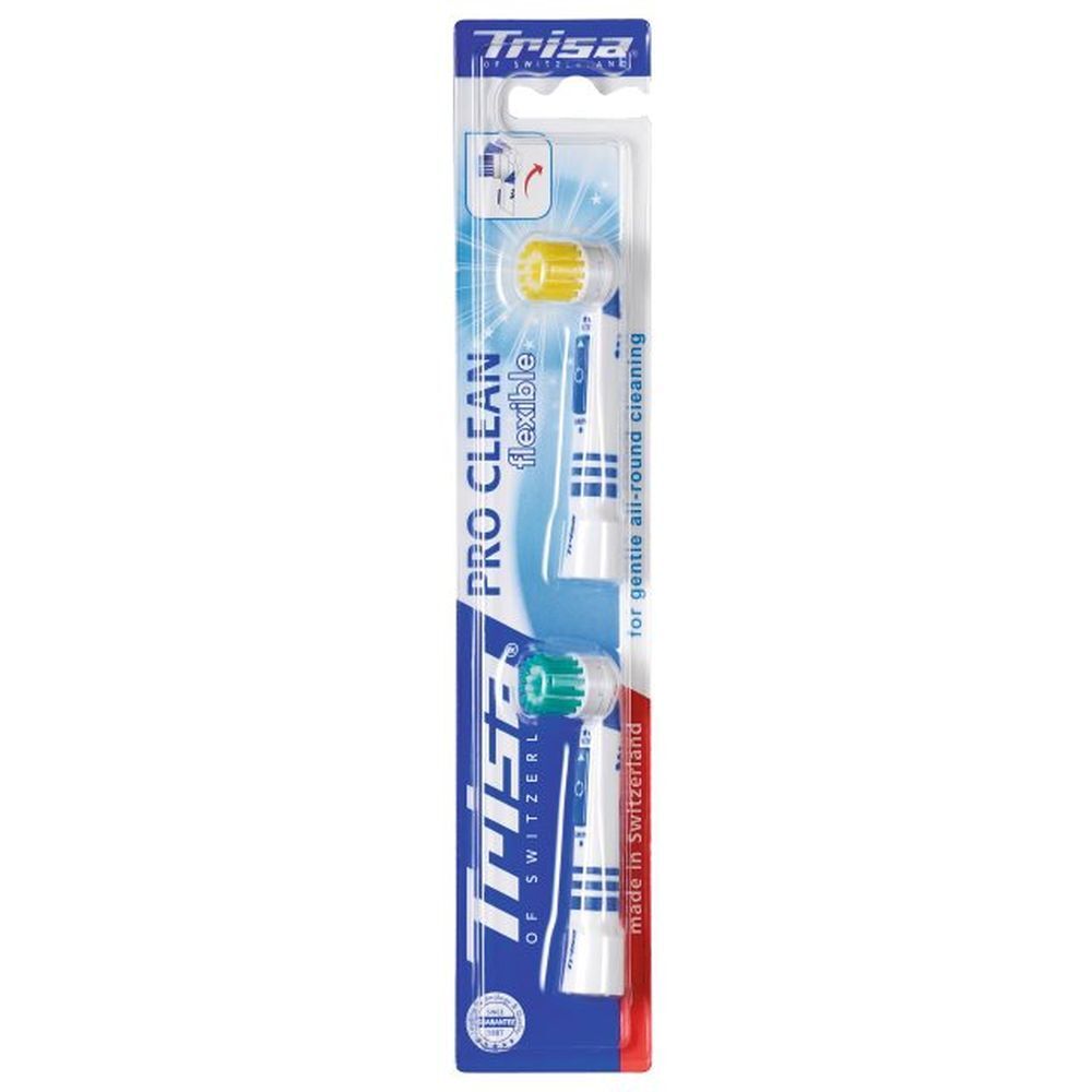 Trisa Set de remplacement pro clean flexible duo