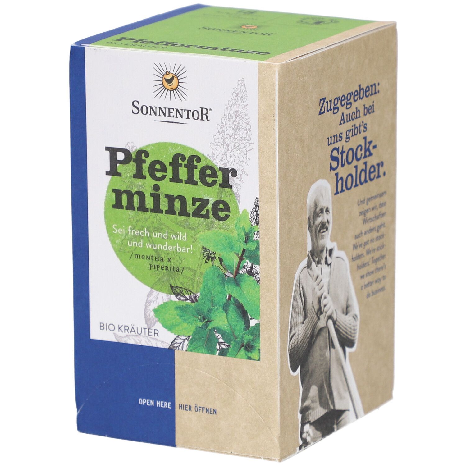 Sonnentor Kräutertee Pfefferminz Bio - Menthol Kräutertee
