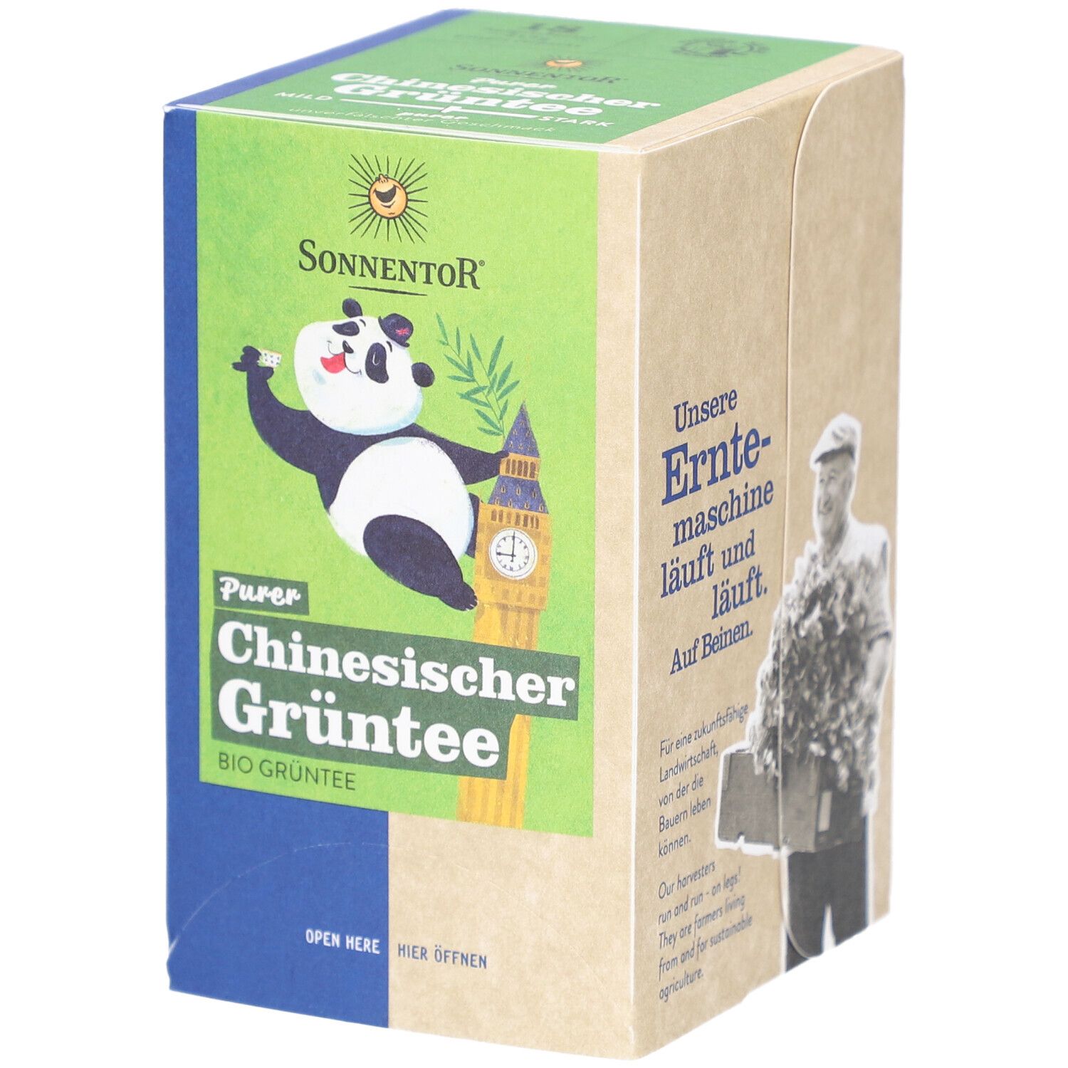 Sonnentor Chinesischer Grüntee bio - Reiner grüner Tee mit Ursprung in China