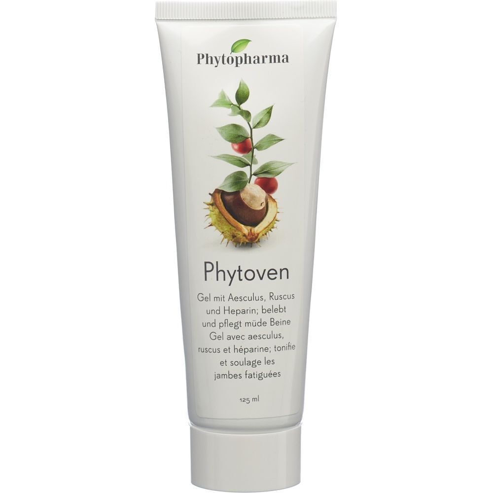 Weiße Tube mit Produktnamen und Illustration. Text in Deutsch und Französisch. 125 ml.
