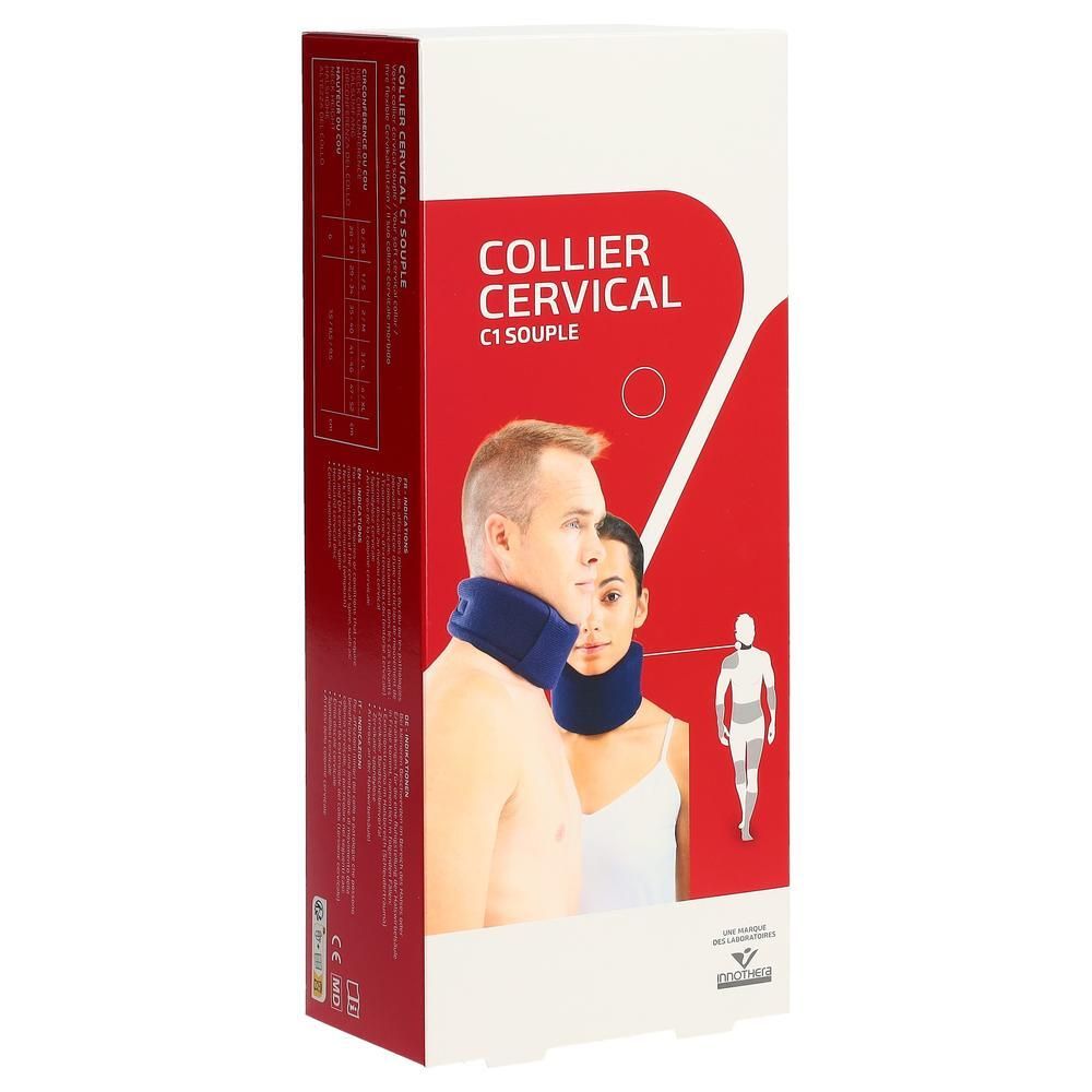 Gibaud Cervicalstütze C1 7.5cm Gr1 29-34cm weich 1 St Bandage(s)