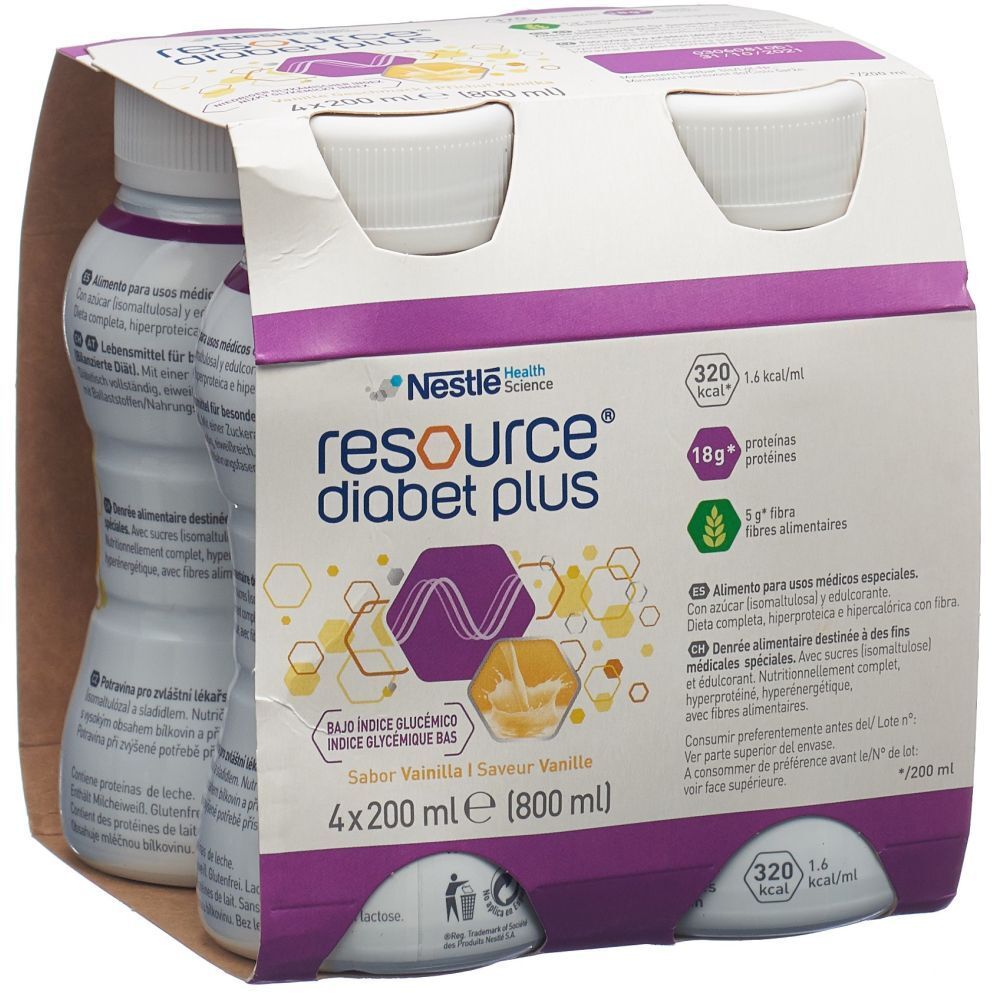 Nestle Resource® Diabet Plus Vanille