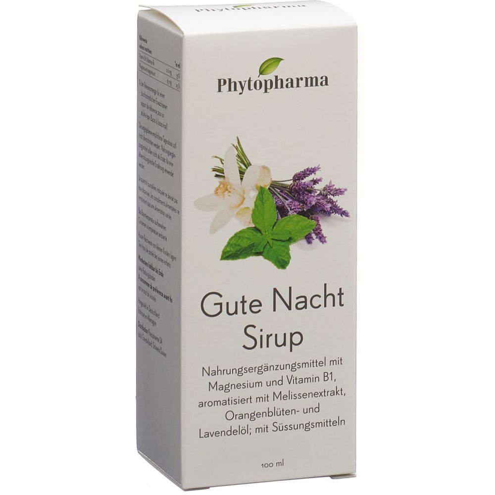 Phytopharma Sirop Bonne nuit