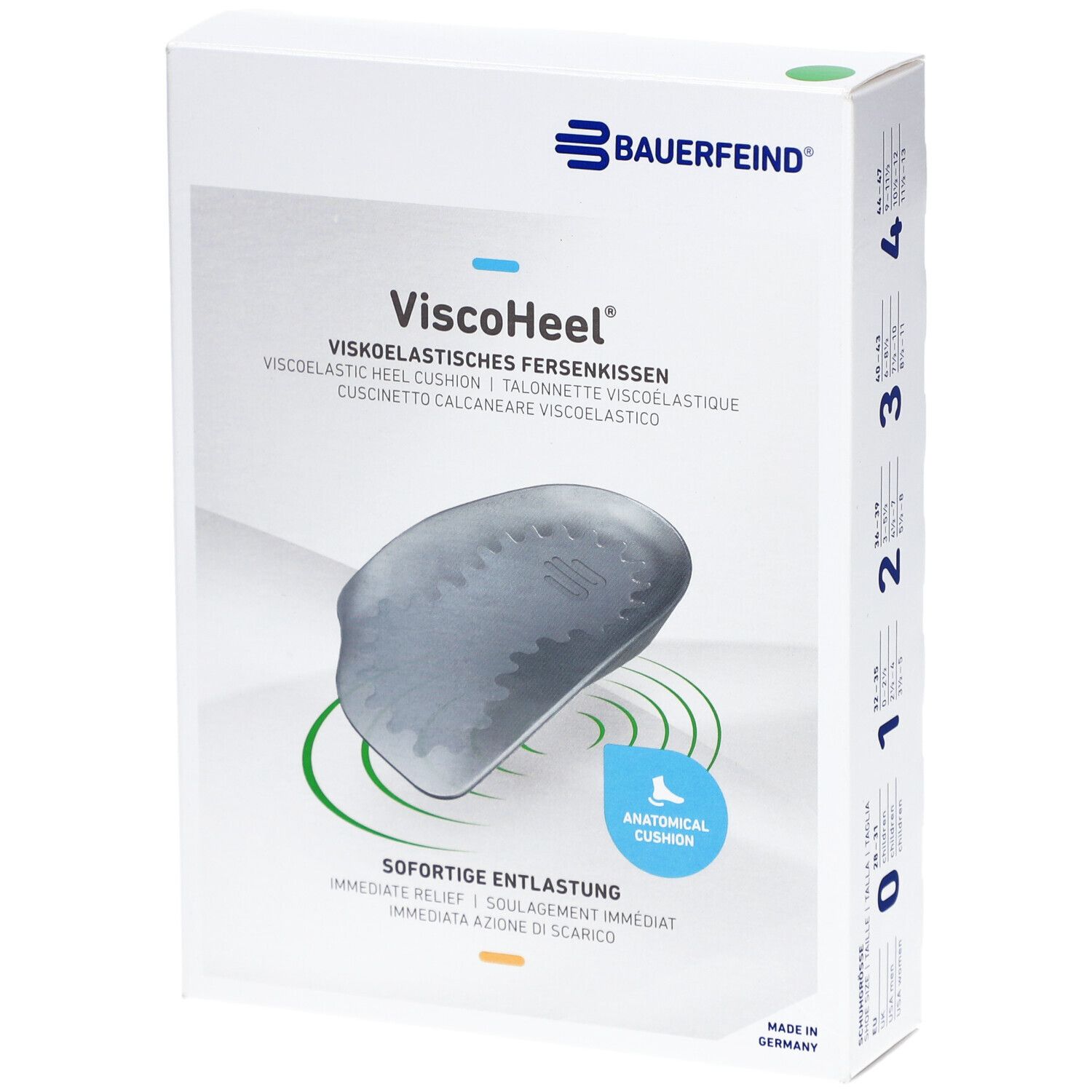 Bauerfeind® ViscoHeel® Talonnette taille 1
