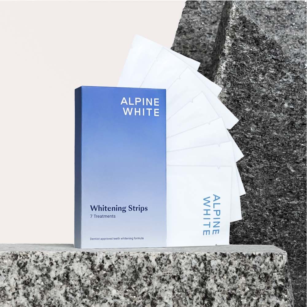 ALPINE WHITE Whitening Stripes