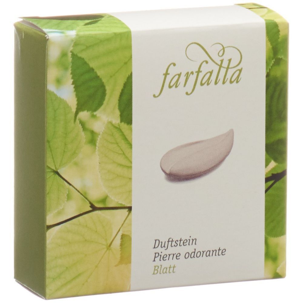 Farfalla Duftstein Blatt Unterseite glasiert 1 St Sonstige