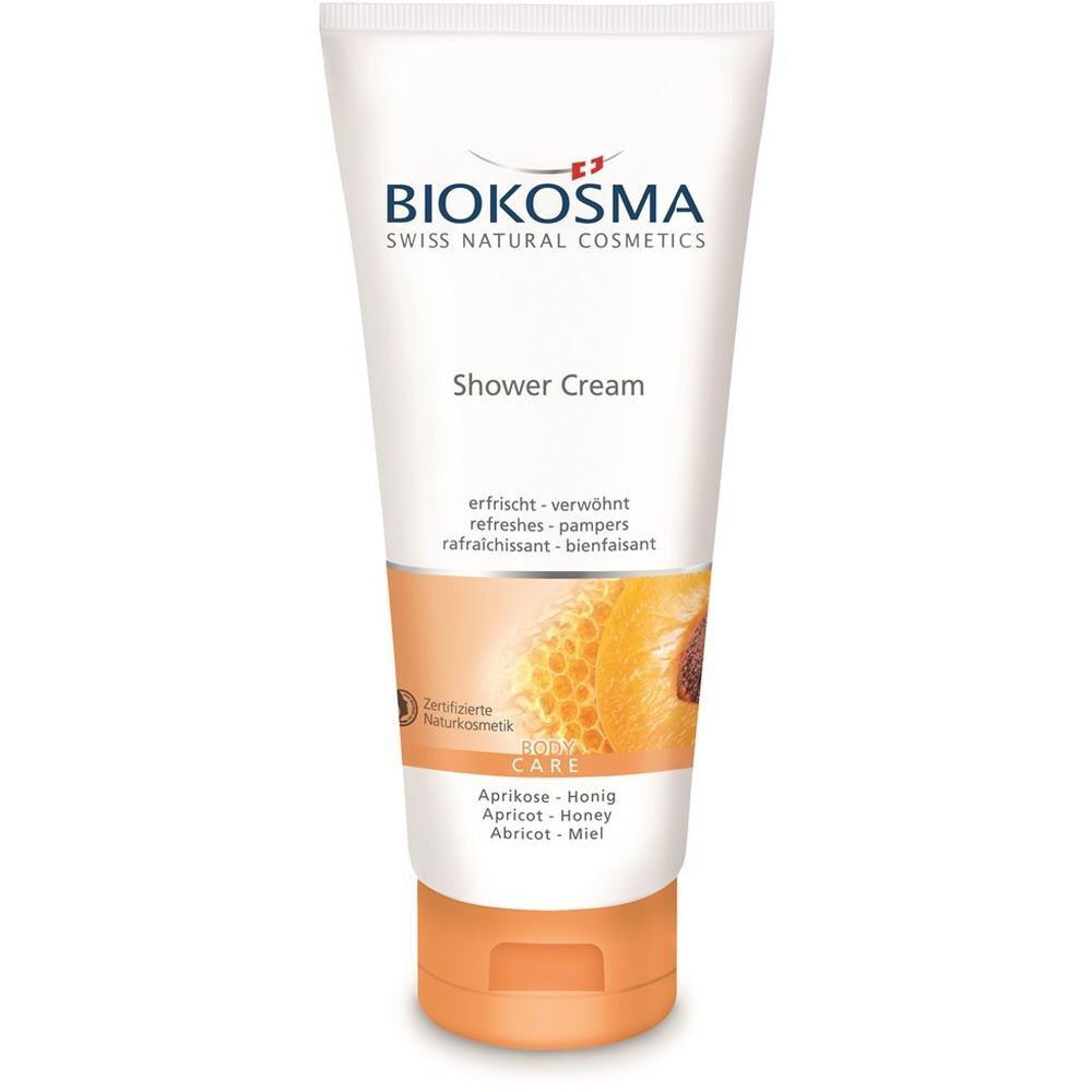 Biokosma Crème de douche Abricot-Miel