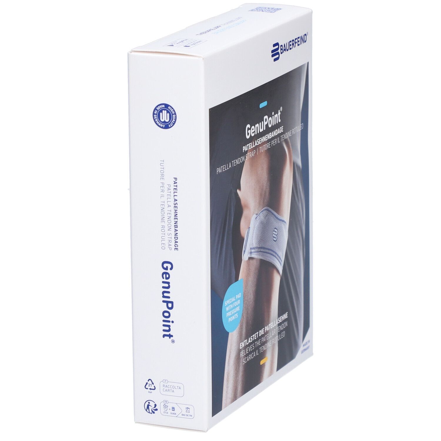 Genupoint Aktivbandage Gr2 titan 1 St Bandage(s)