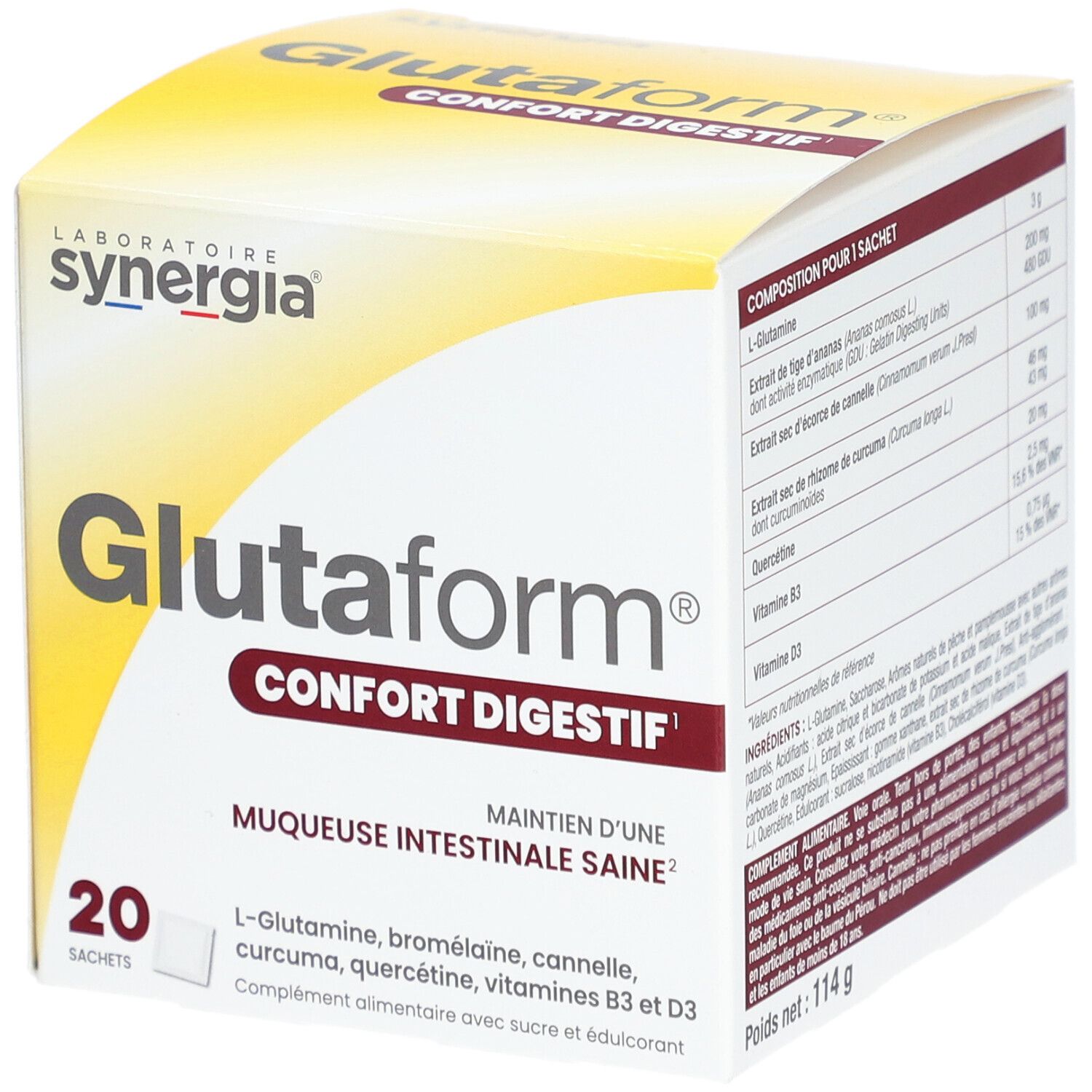 Synergia® Glutaform® Confort Digestif