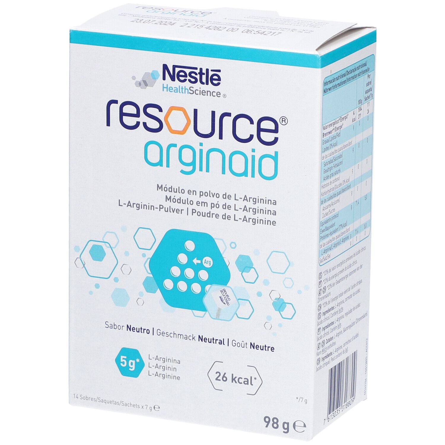 Nestle Health Science Resource® Arginaid