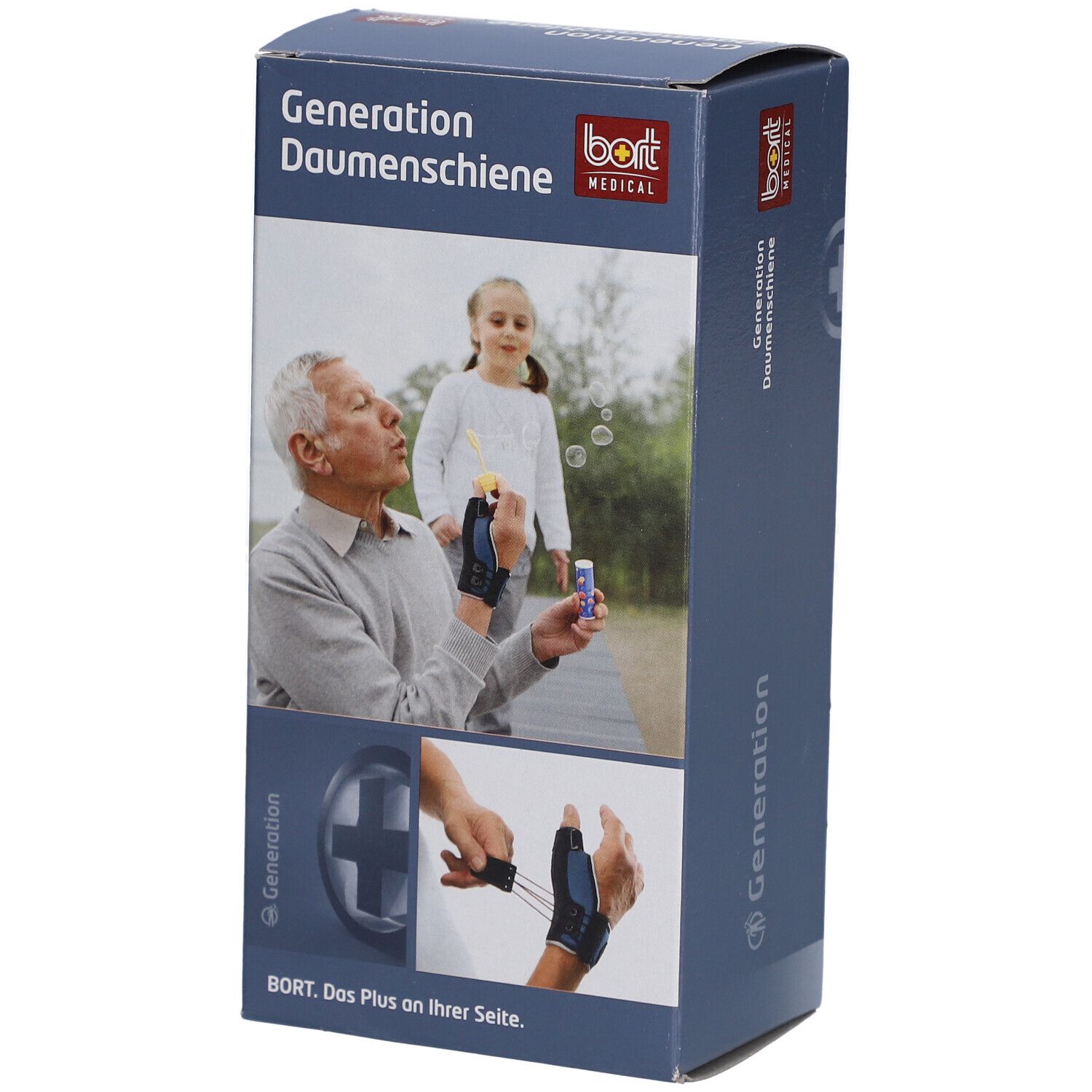 Bort Generation Daumenschiene links Gr. M blau