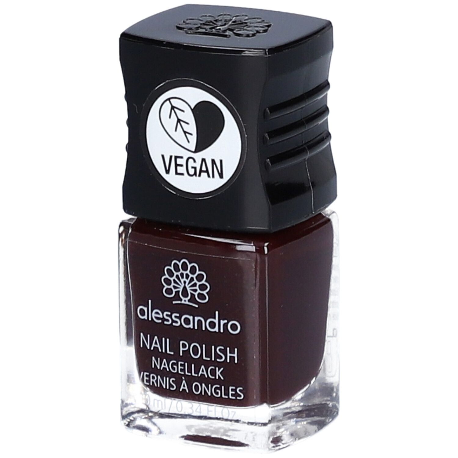 Alessandro Vernis à ongles Rouge Noir