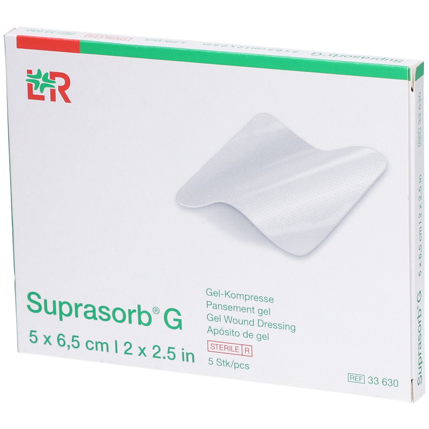 Suprasorb® G Compresse de gel 5x6.5cm