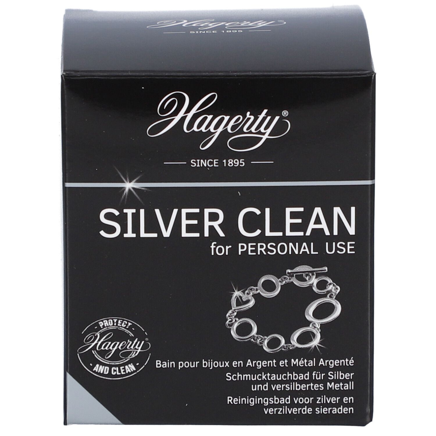 Hagerty Silver Clean Reinigungsbad für Silber und versilbertes Metall.