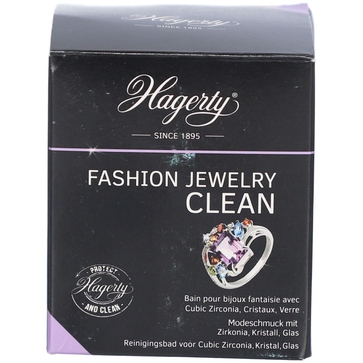 Hagerty Fashion Jewelry Clean Reinigungsmittel für Modeschmuck mit Zirkonia, Kristall, Glas.