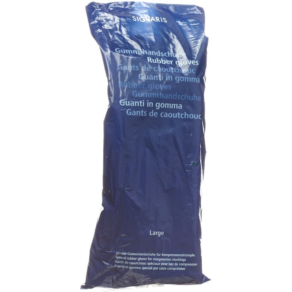 Sigvaris Gummihandschuhe M 8 mit Noppen 1 Paar St Handschuhe