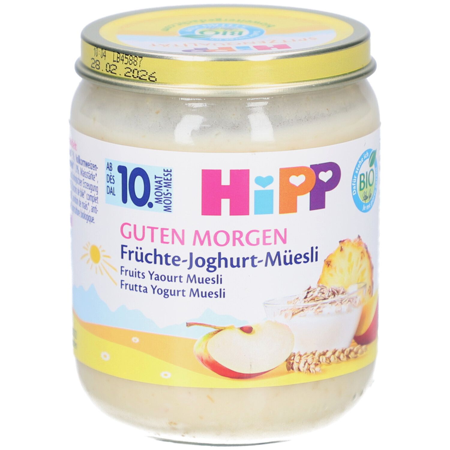 HiPP Guten Morgen Früchte-Joghurt-Müsli ab dem 10. Monat