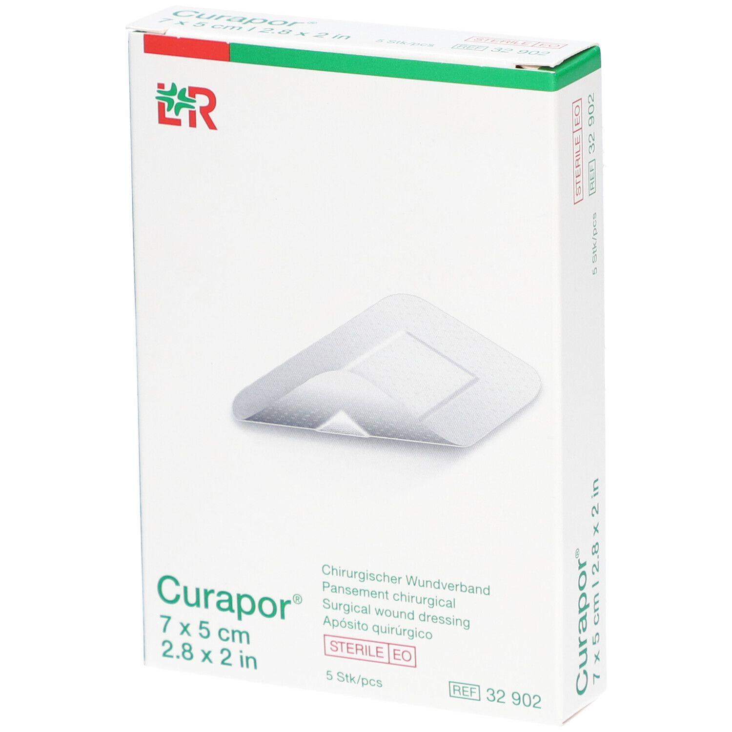 Curapor® Pansement 5 x 7 cm stérile