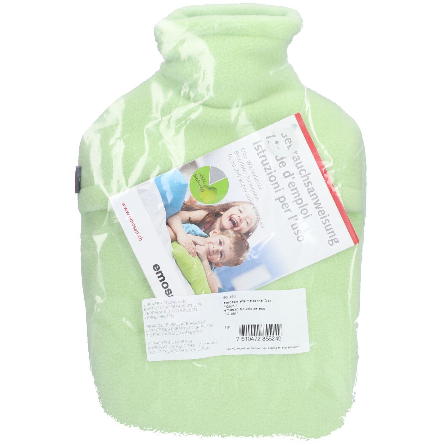 Emosan bouillotte écologique Globi
