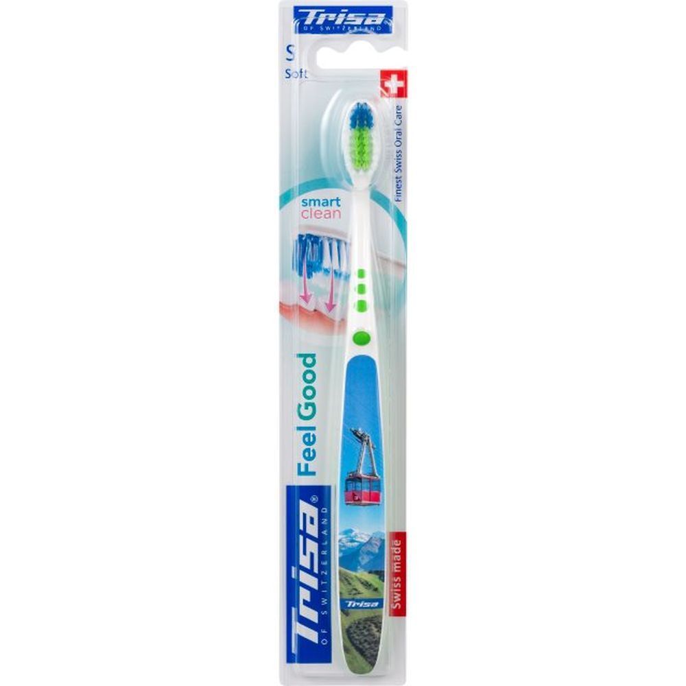 Trisa Brosse à dents souple Feelgood smart clean