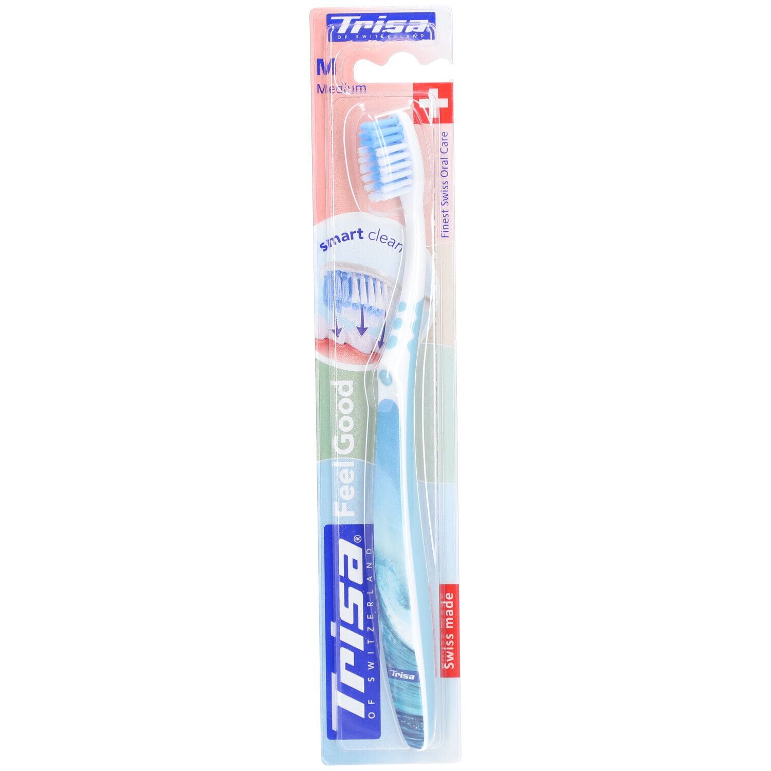 Trisa Feelgood Smart Clean Zahnbürste medium 1 St