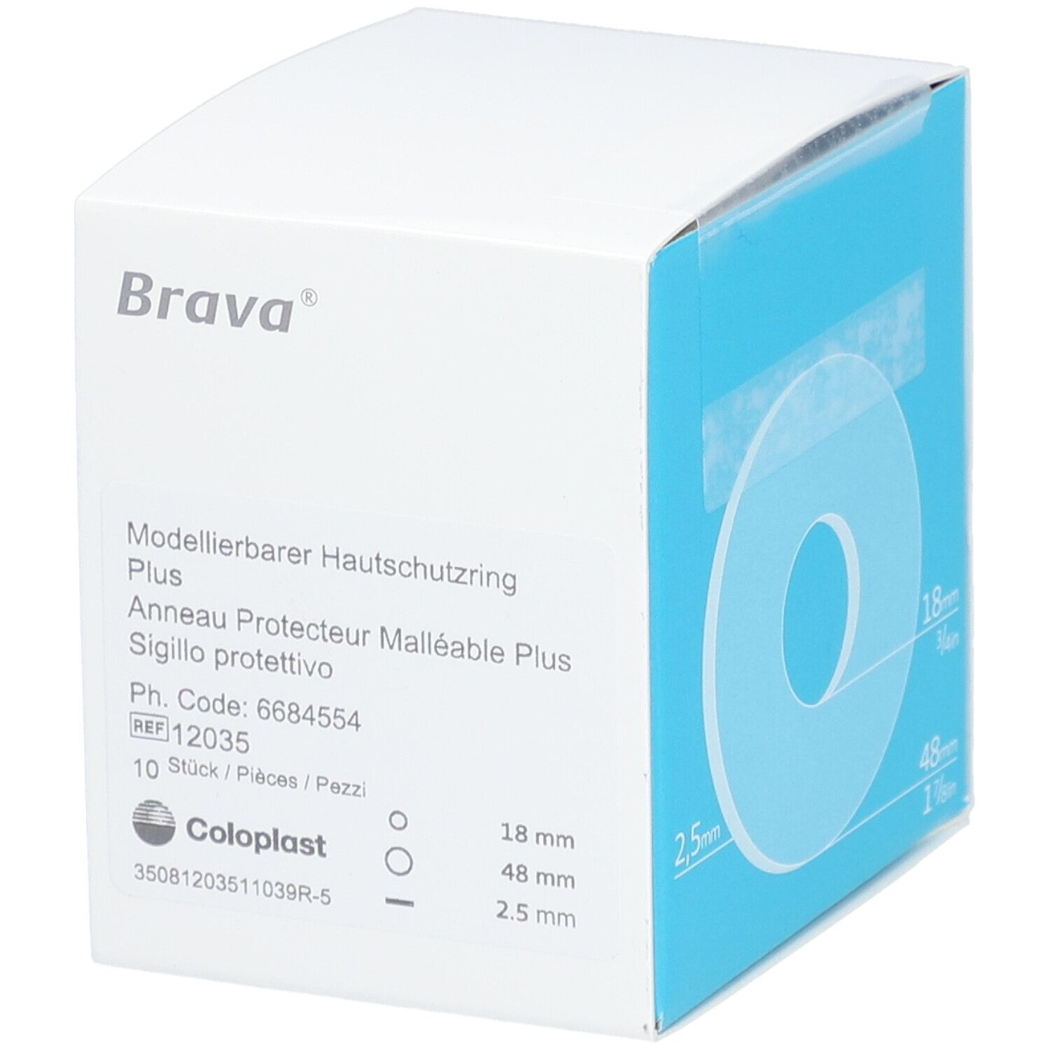 Brava® Anneau Protecteur Malléable Plus 18 mm / 48 mm / 2,5 mm