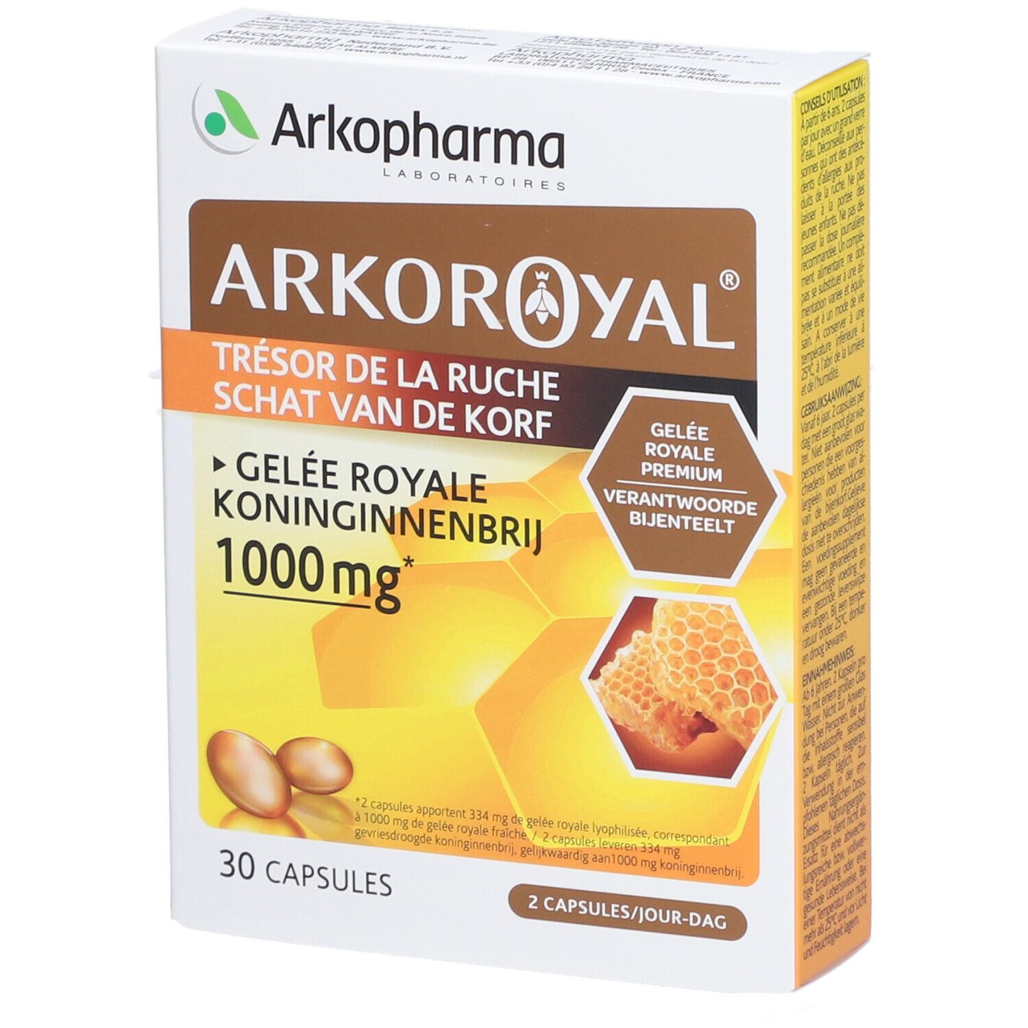 Arkoroyal Kaps 1000 mg 30 Stk St Kapseln