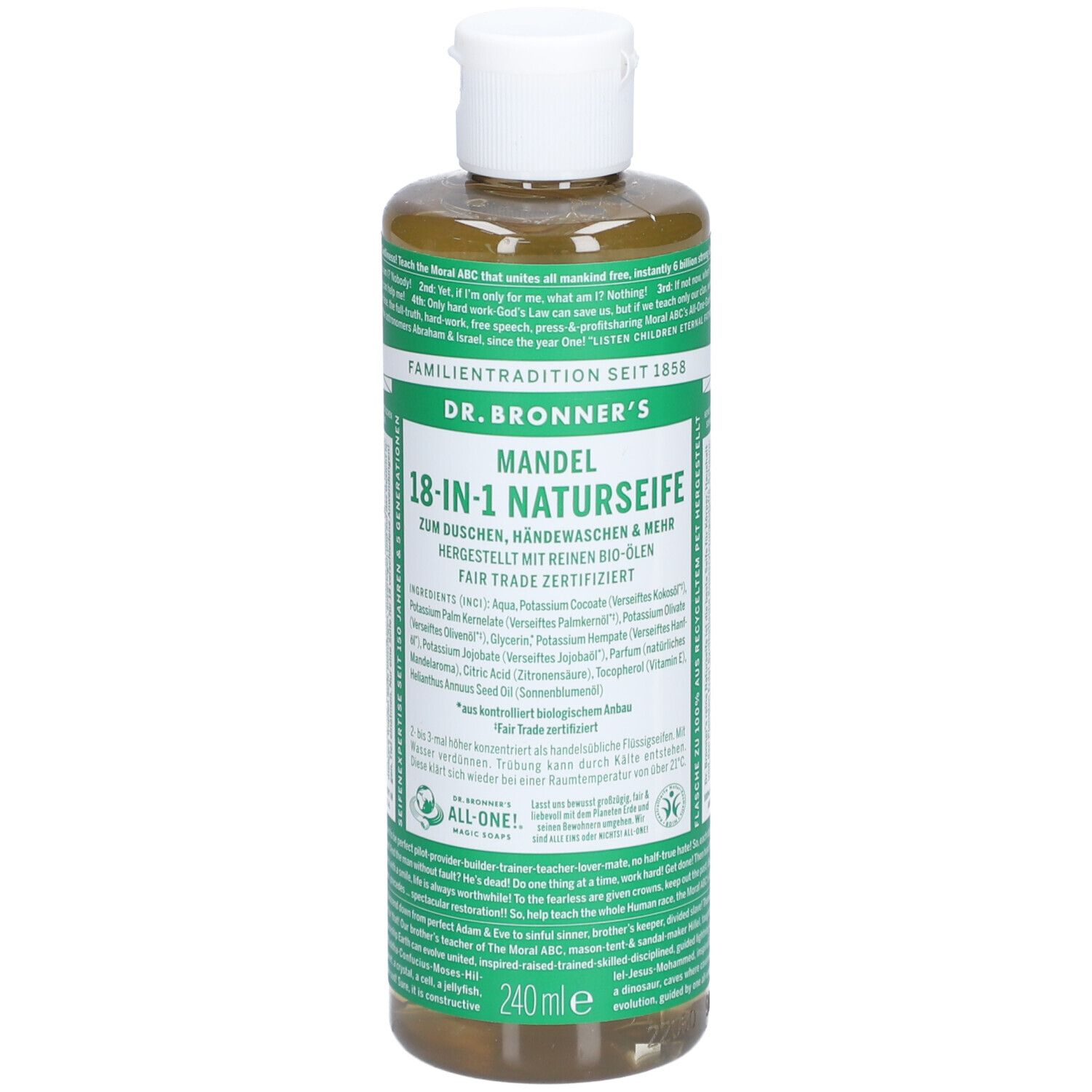 Bronners Mandel Liquid Soap 240 ml
