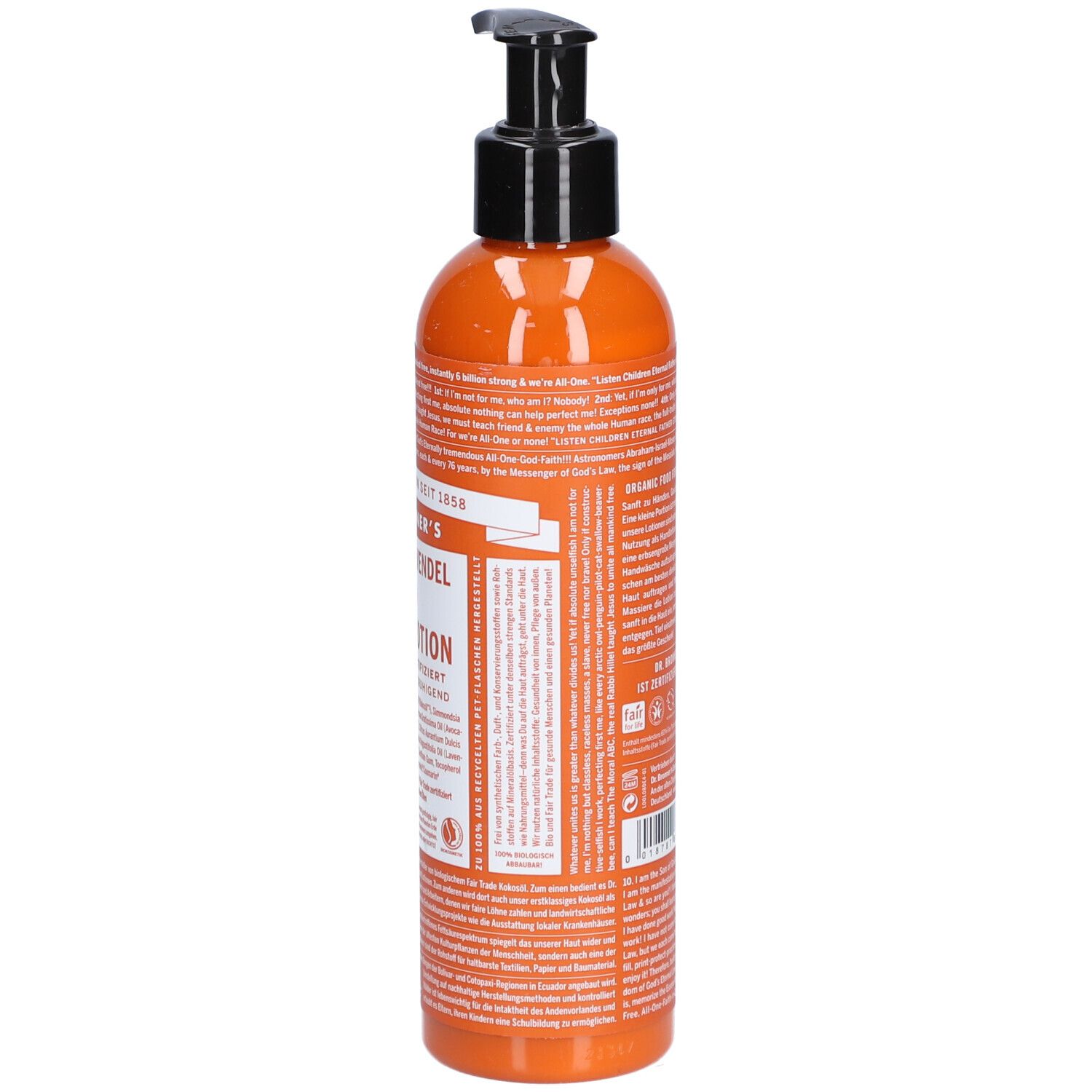 Dr.bronner's Lotion pour le Corps Bio - Orange & Lavande