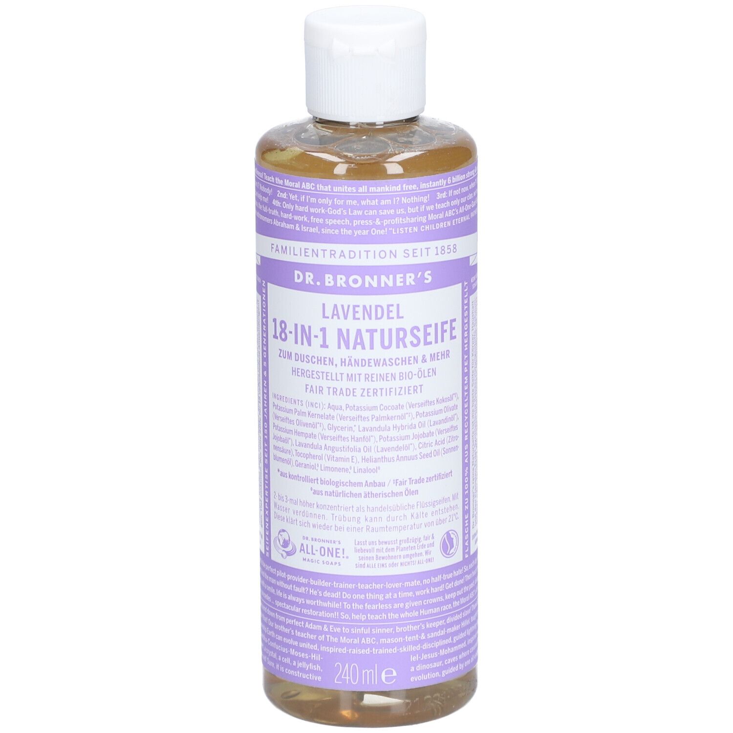 Bronners Lavender Liquid Soap 240 ml