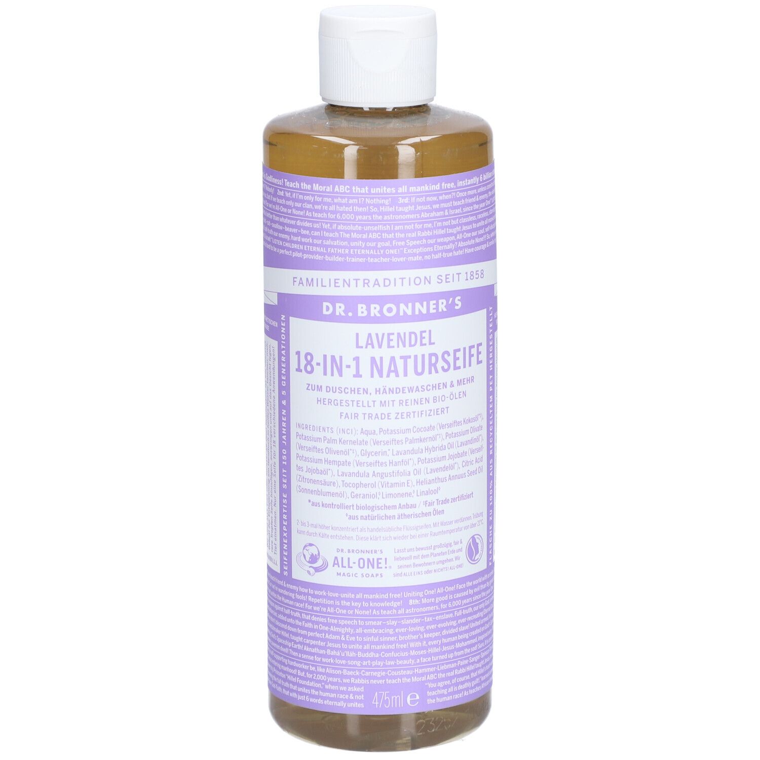 Bronners Lavender Liquid Soap 473 ml