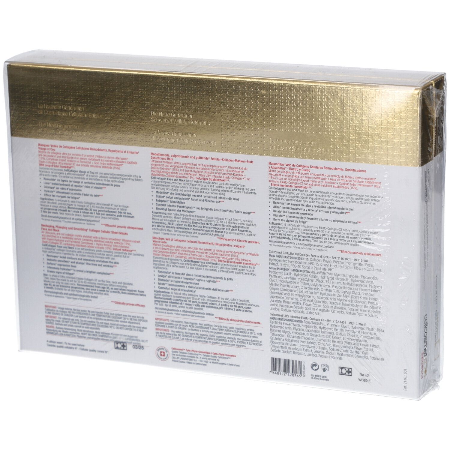 Cellcosmet CellEctive Face and Neck Mask