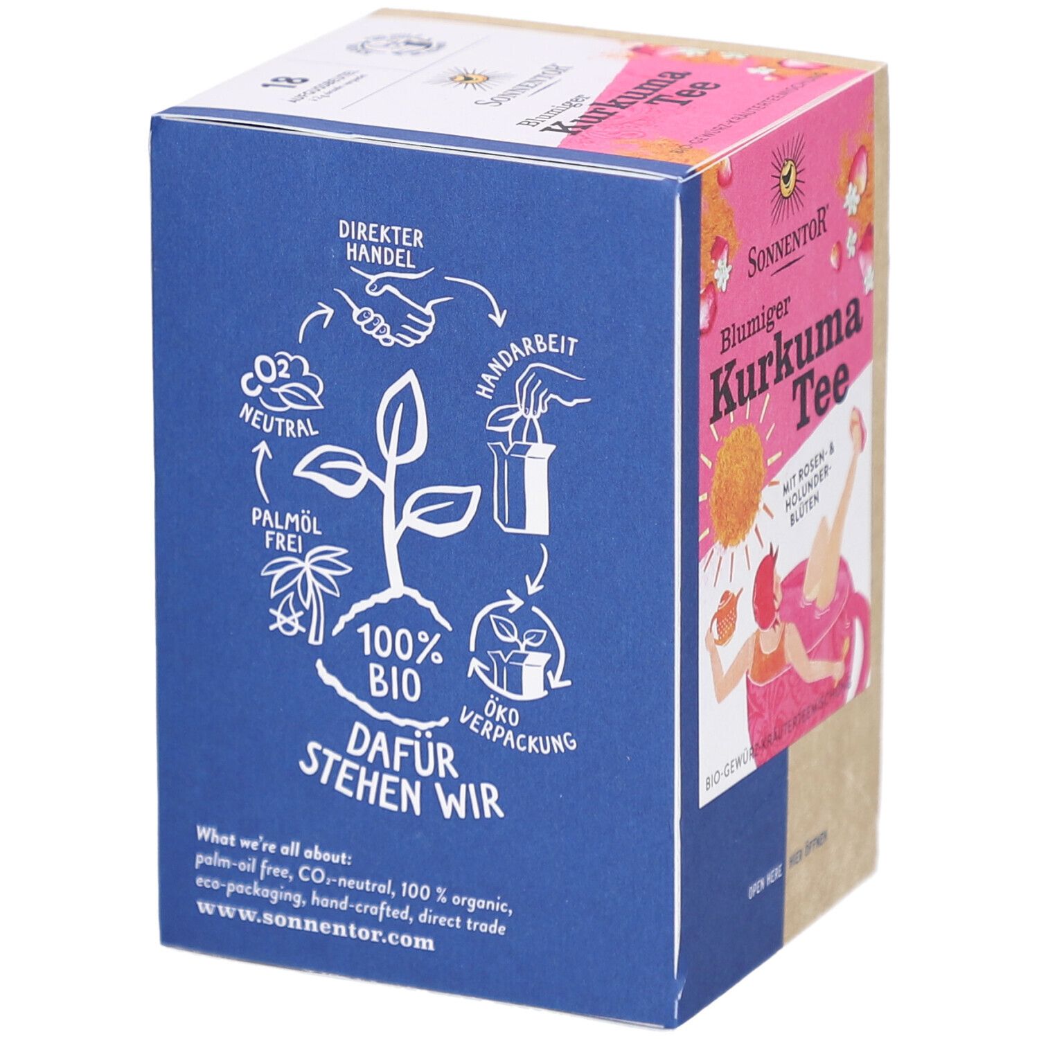 Sonnentor - Blumiger Kurkuma Tee bio
