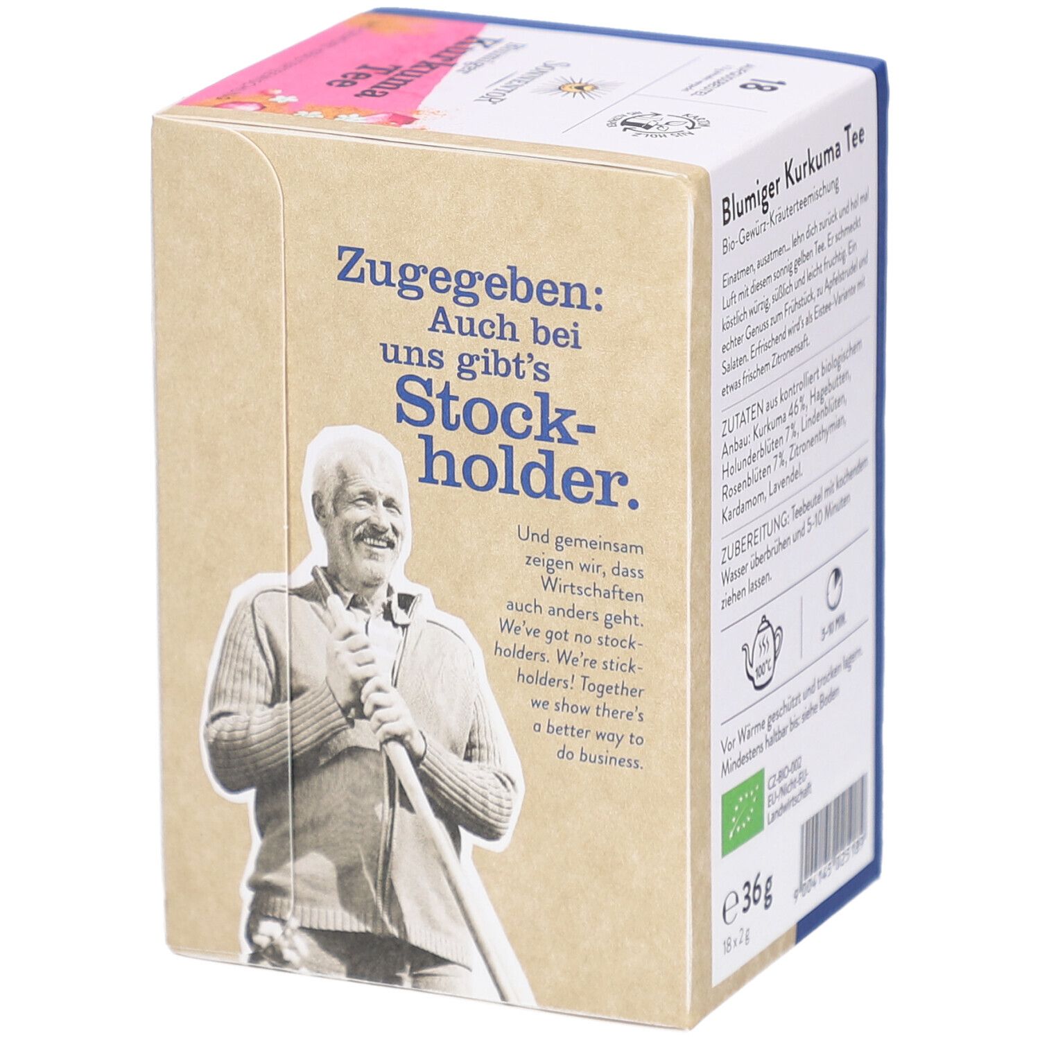 Sonnentor - Blumiger Kurkuma Tee bio