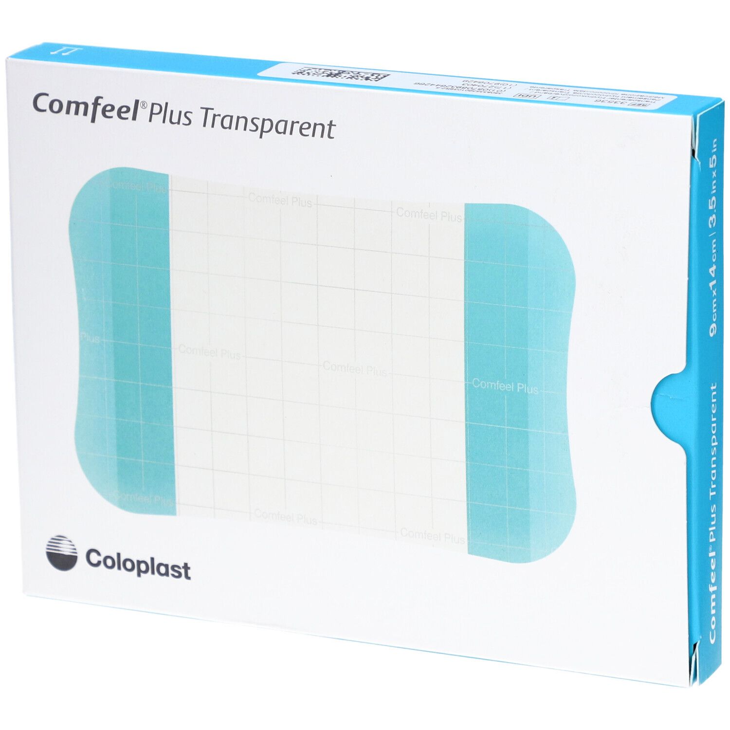 Comfeel Plus Transparent Hydro Verb 9x14cm 10 pces