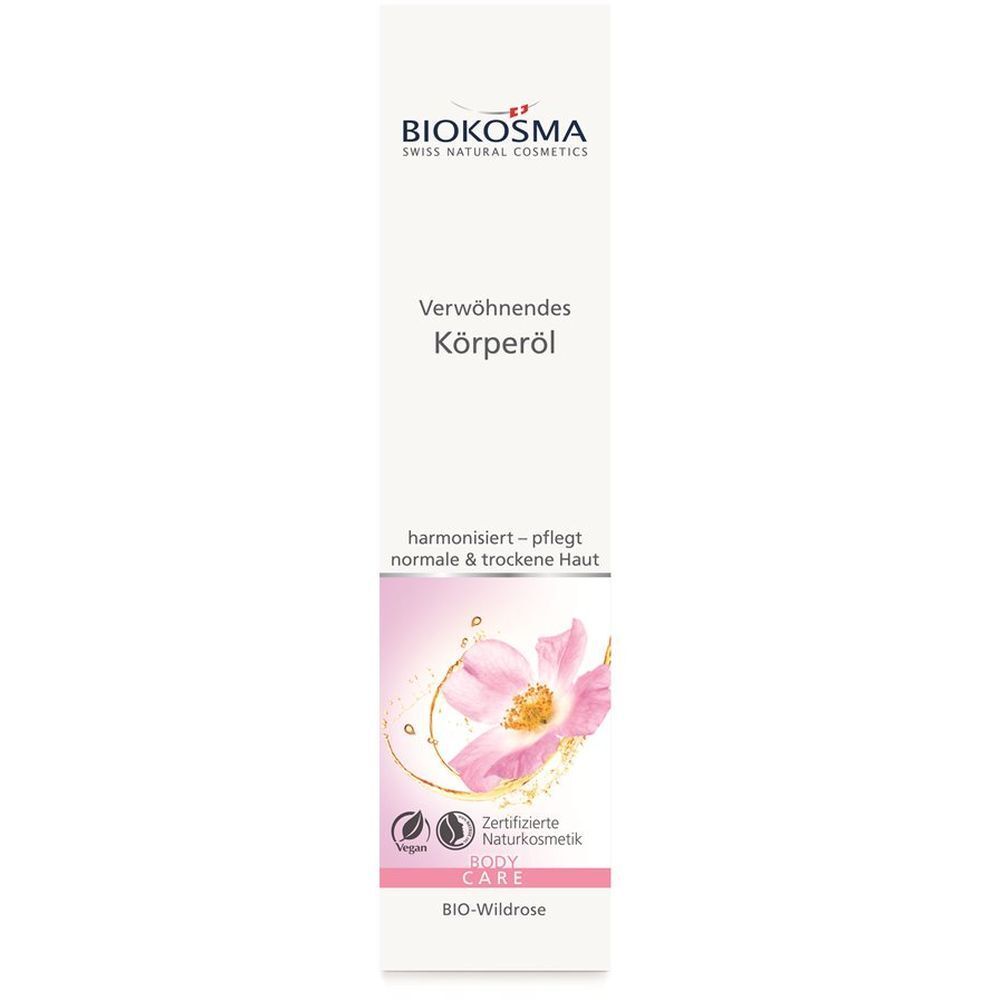 Biokosma Huile corporelle bienfaisante rose musquée bio